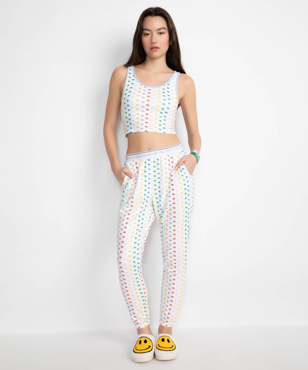 A+O X BIG FEELINGS MANDY JOGGER PJ SET