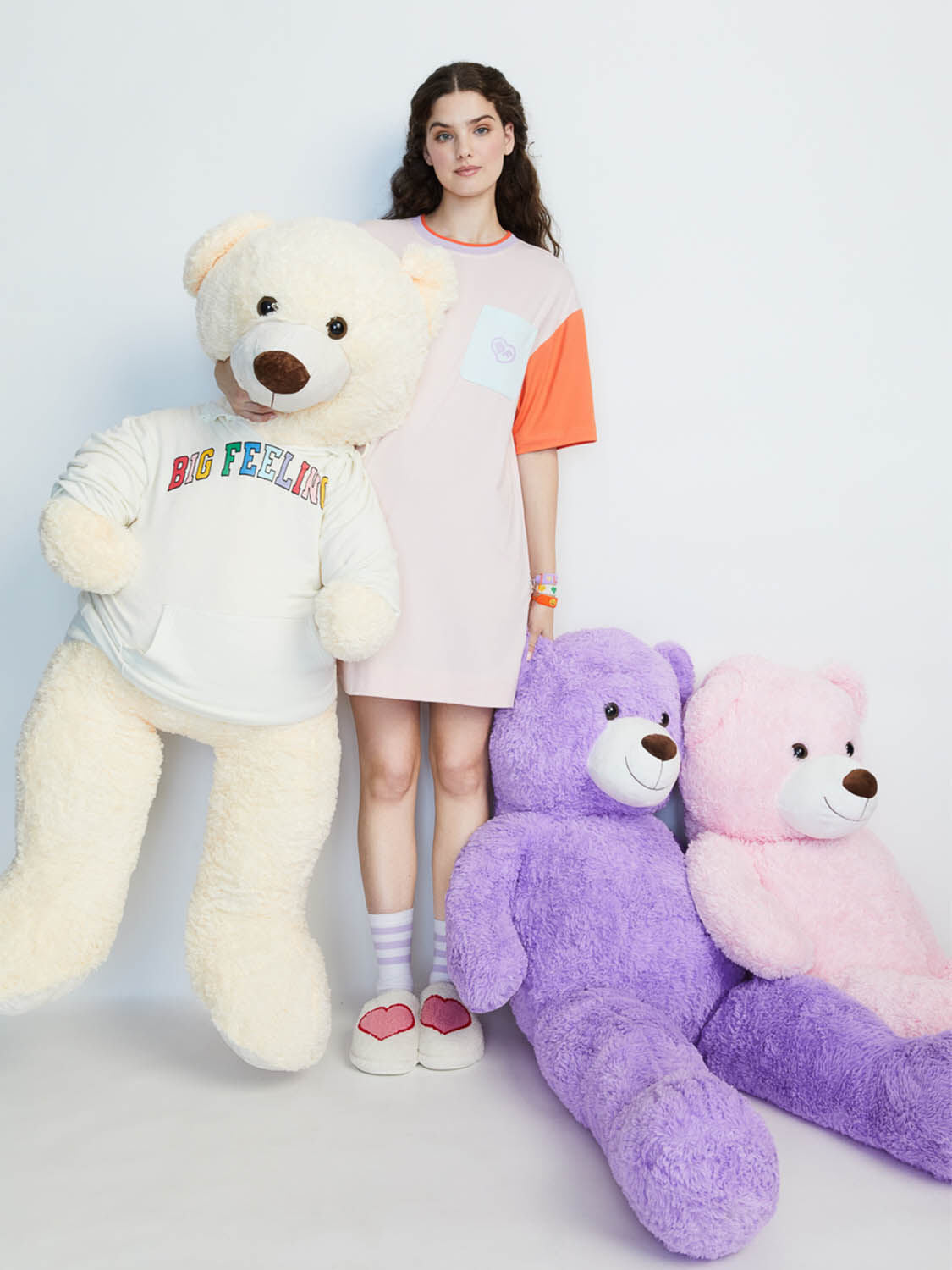 A+O X BIG FEELINGS BELLE TEE-SHIRT DRESS