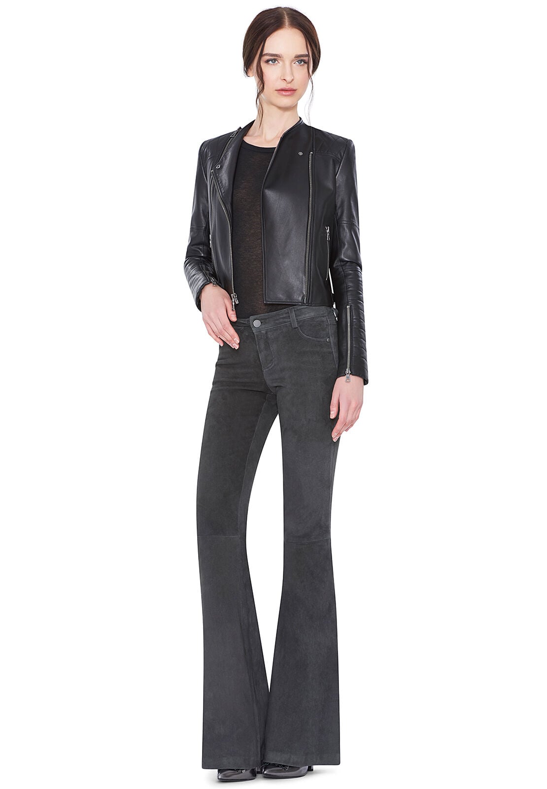 GAMMA LEATHER BIKER JACKET