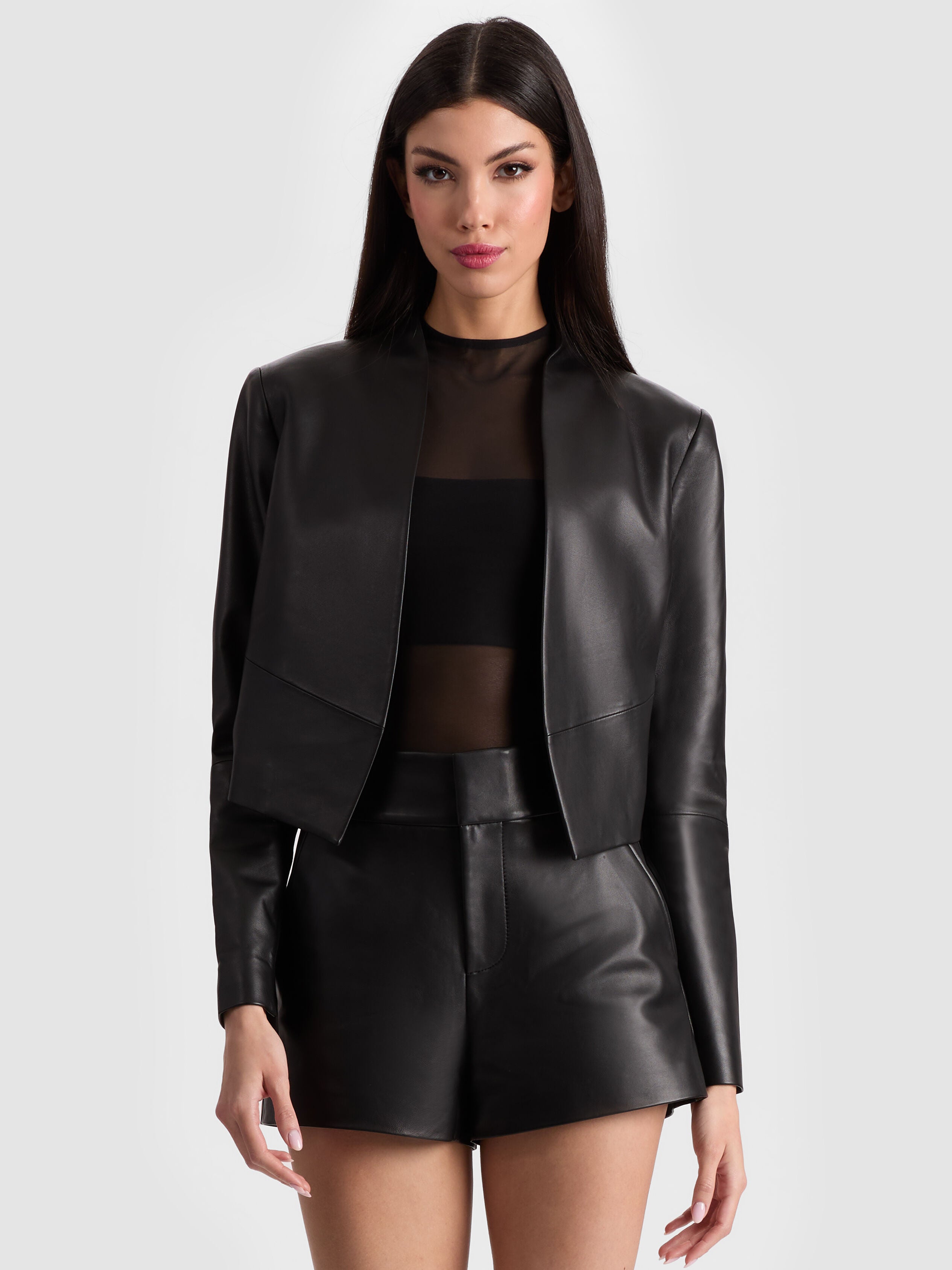 NEW HARVEY LEATHER JACKET