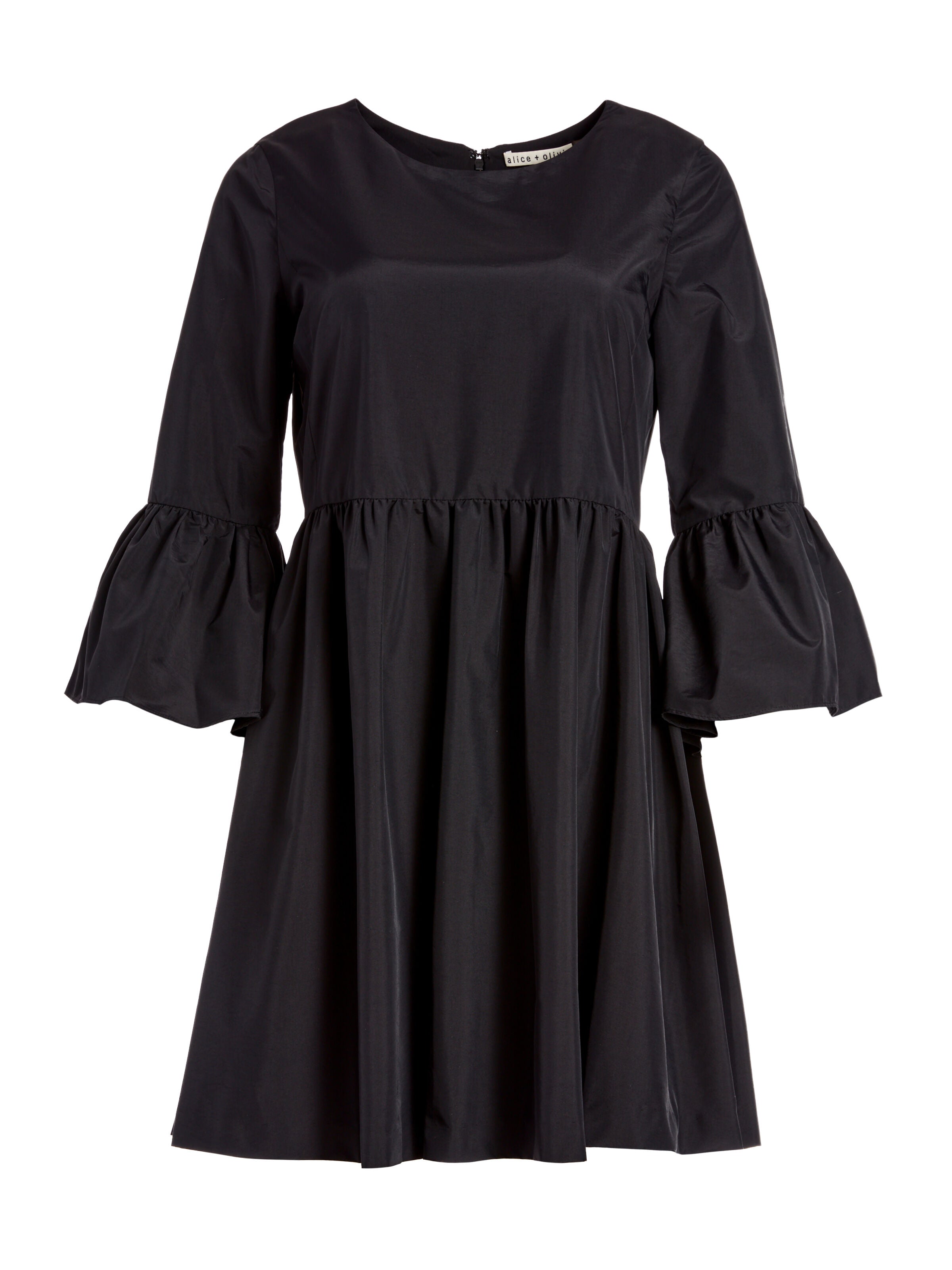 AUGUSTA RUFFLE SLEEVE MINI DRESS