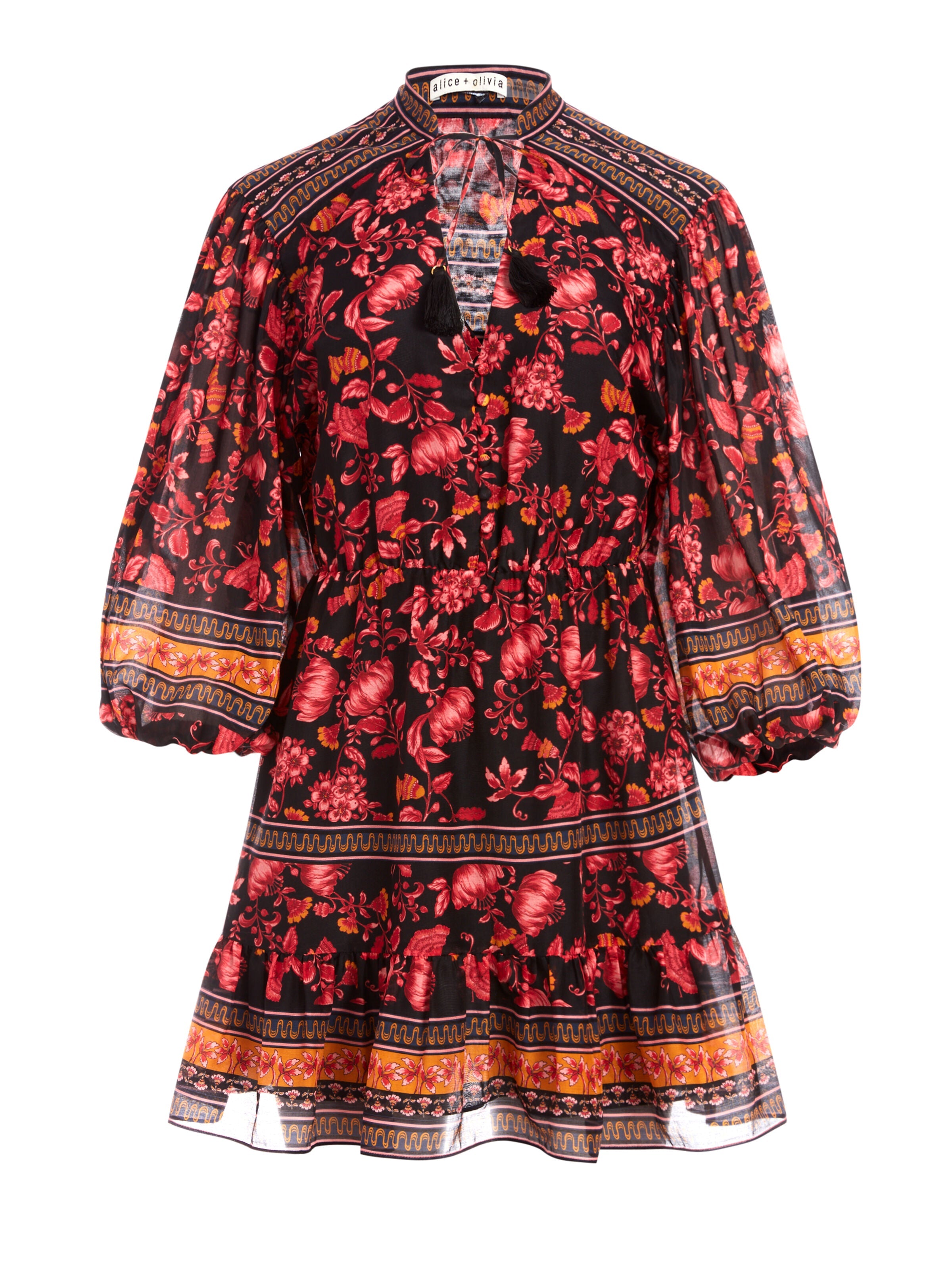 SEDONA FLORAL MINI DRESS