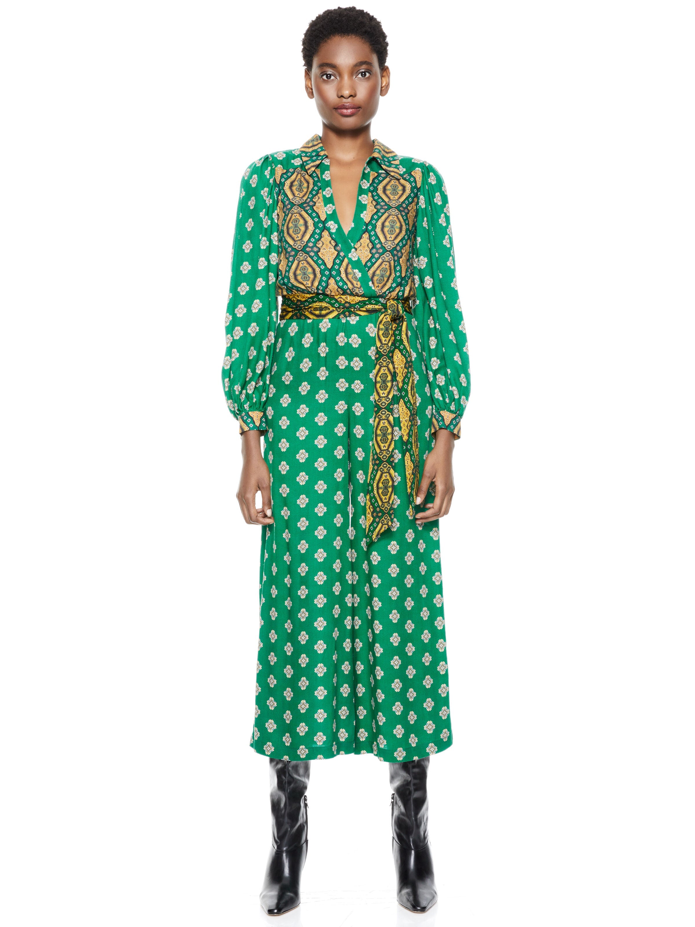 OLSEN WIDE LEG JUMPSUIT