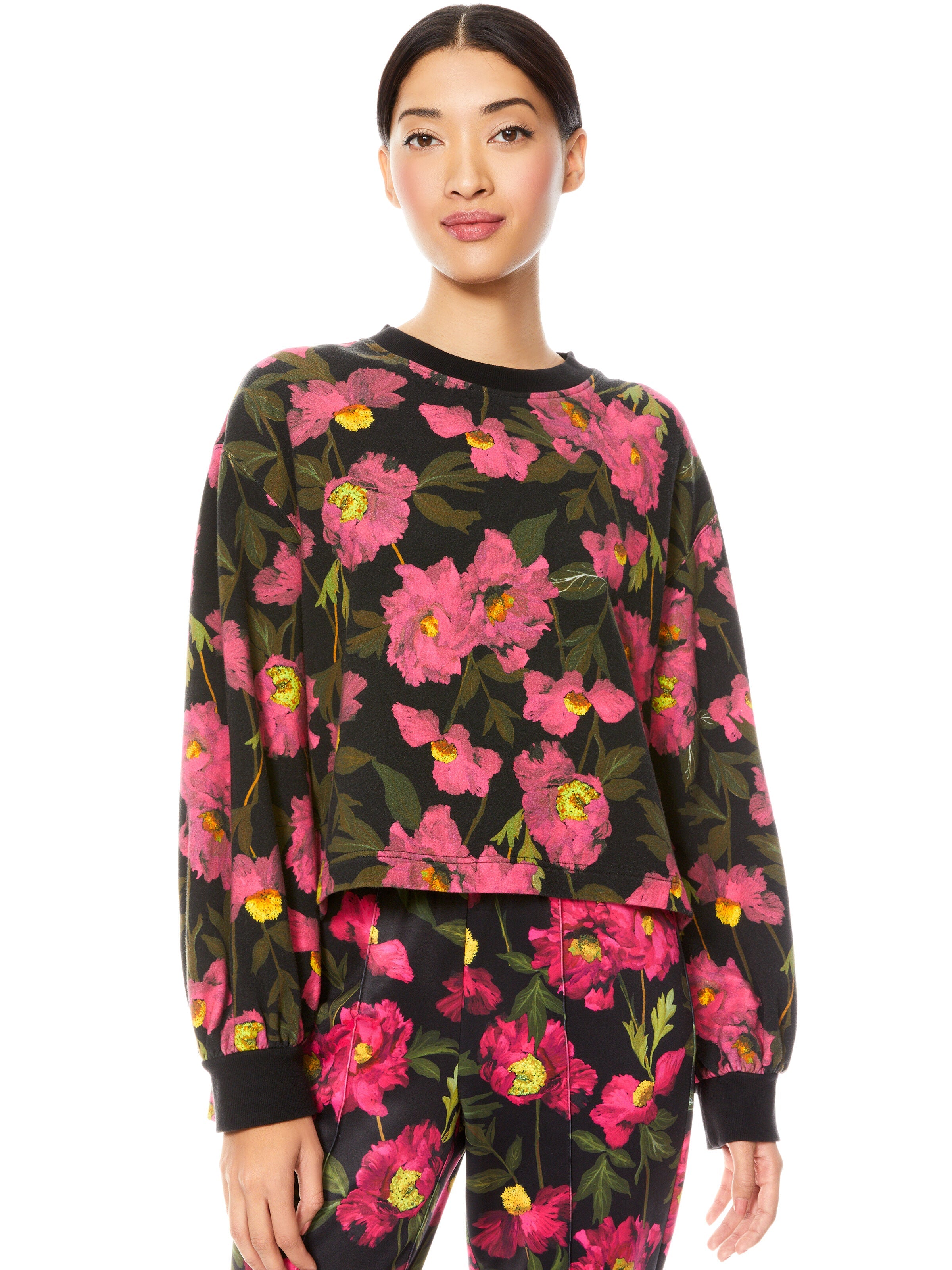GAIA BLOUSON SLEEVE SWEATSHIRT