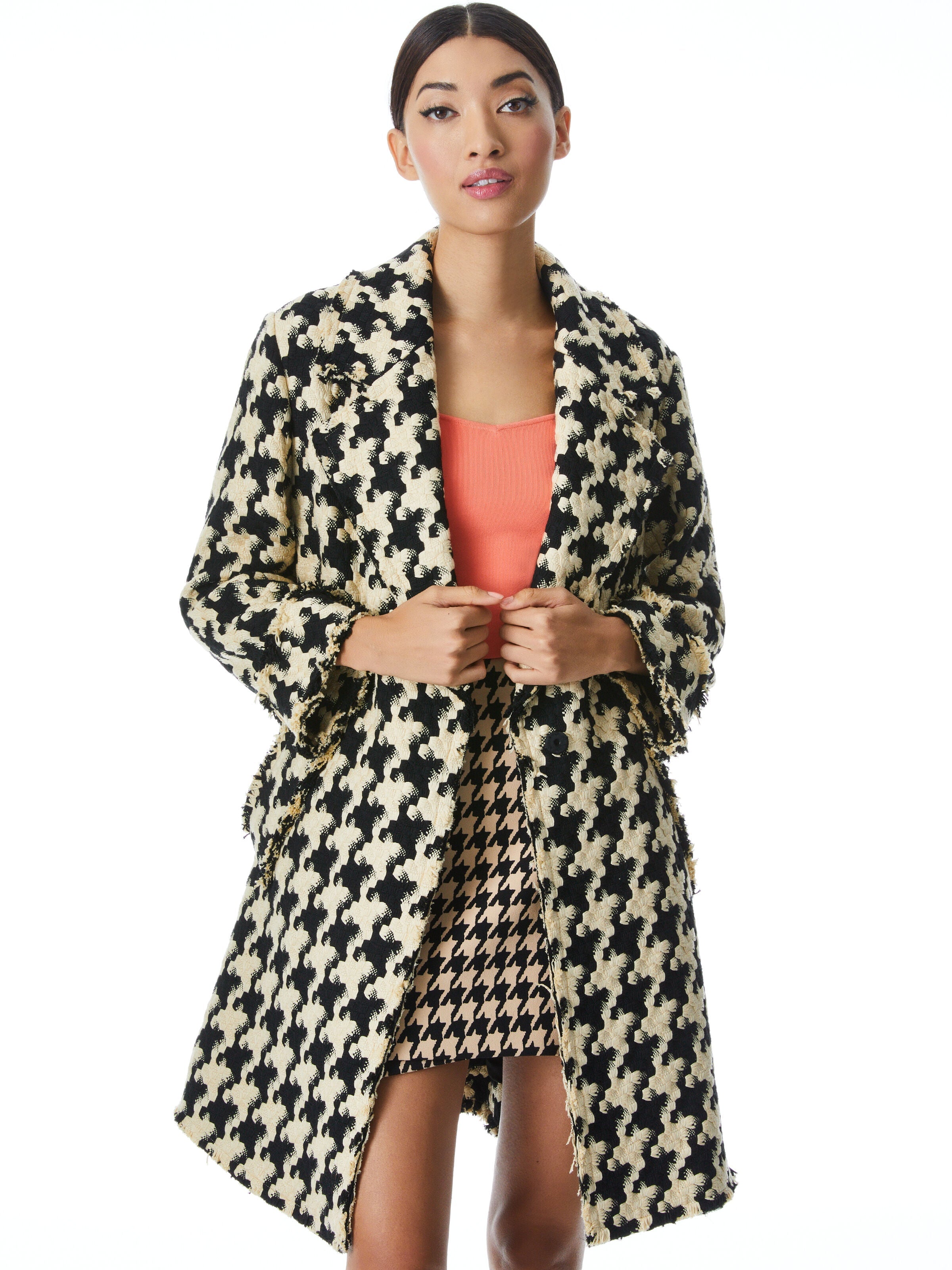 STEFAN HOUNDSTOOTH COAT
