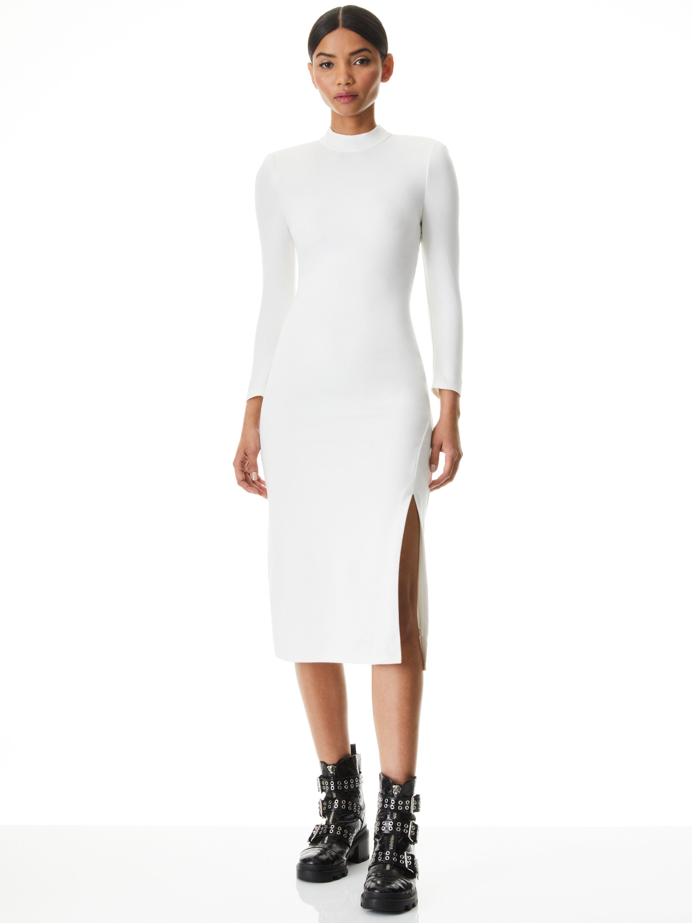 INKA OPEN BACK MIDI DRESS