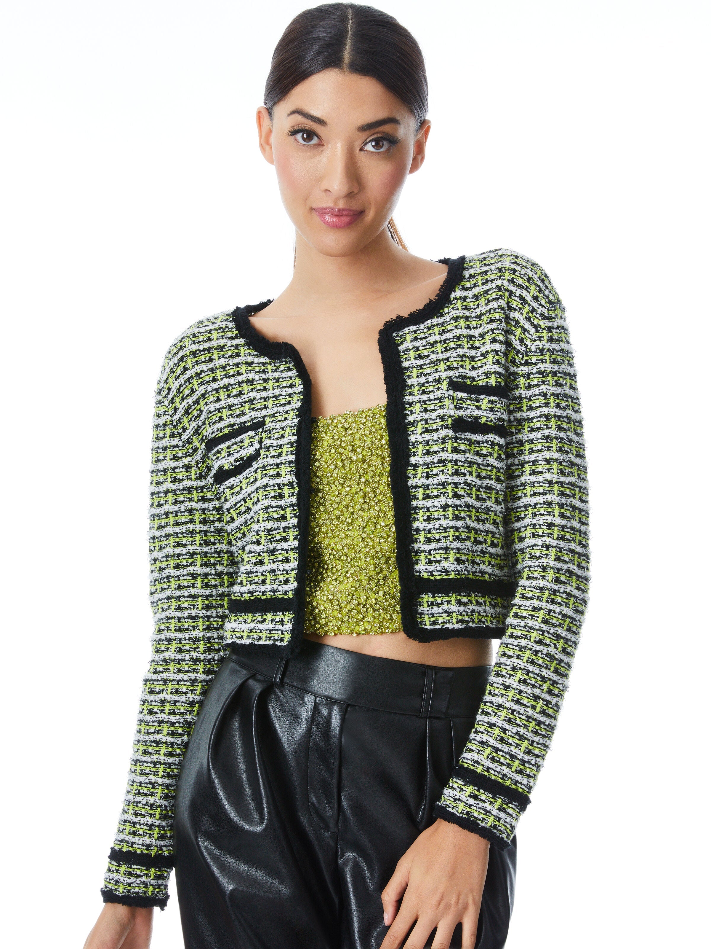 TYLER CROPPED CARDIGAN