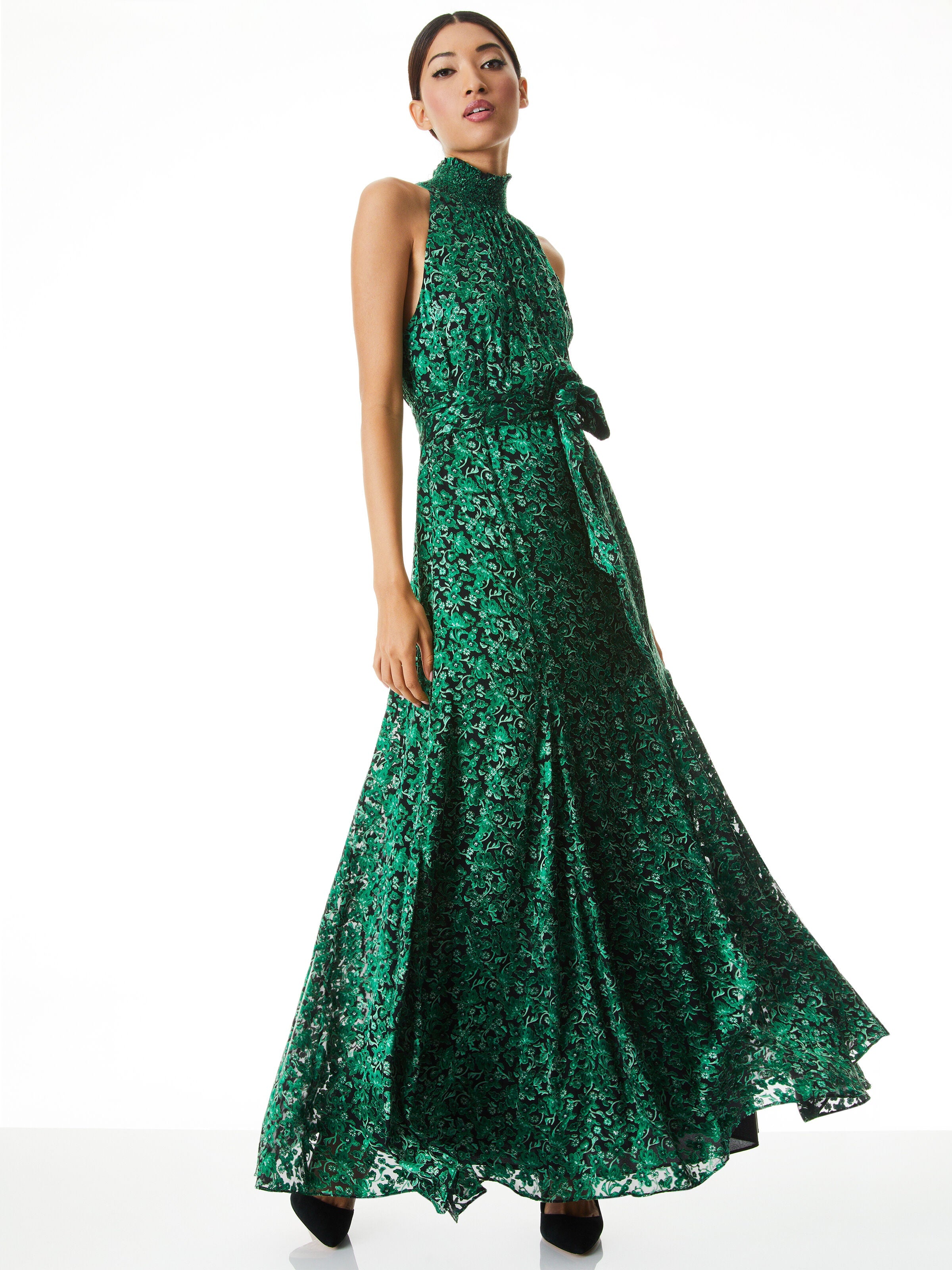 DITA HIGH NECK MAXI DRESS