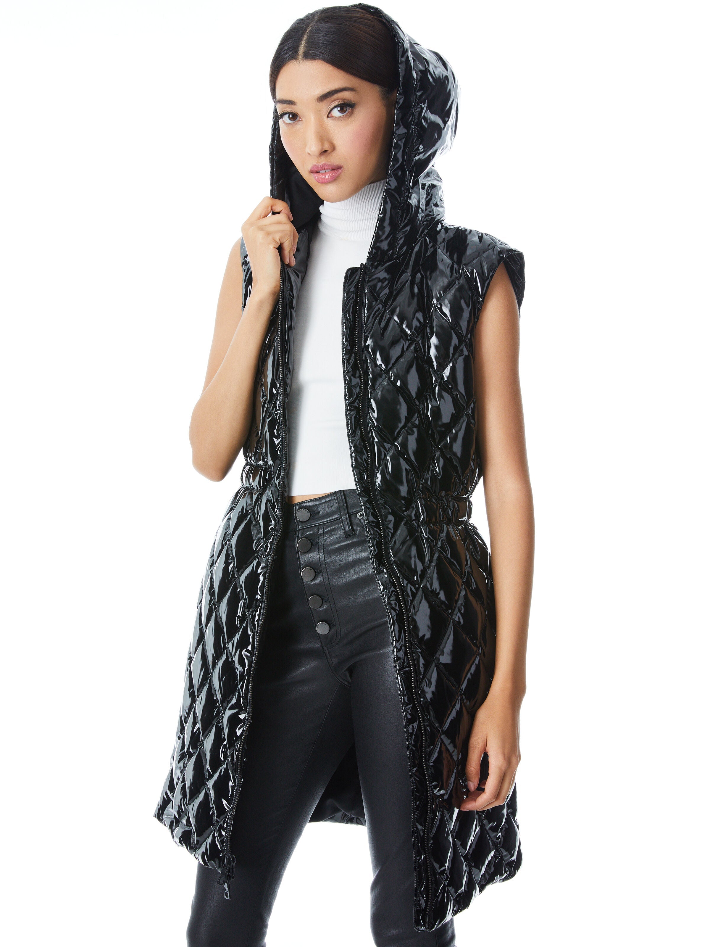 DANIEL HOODED PUFFER VEST