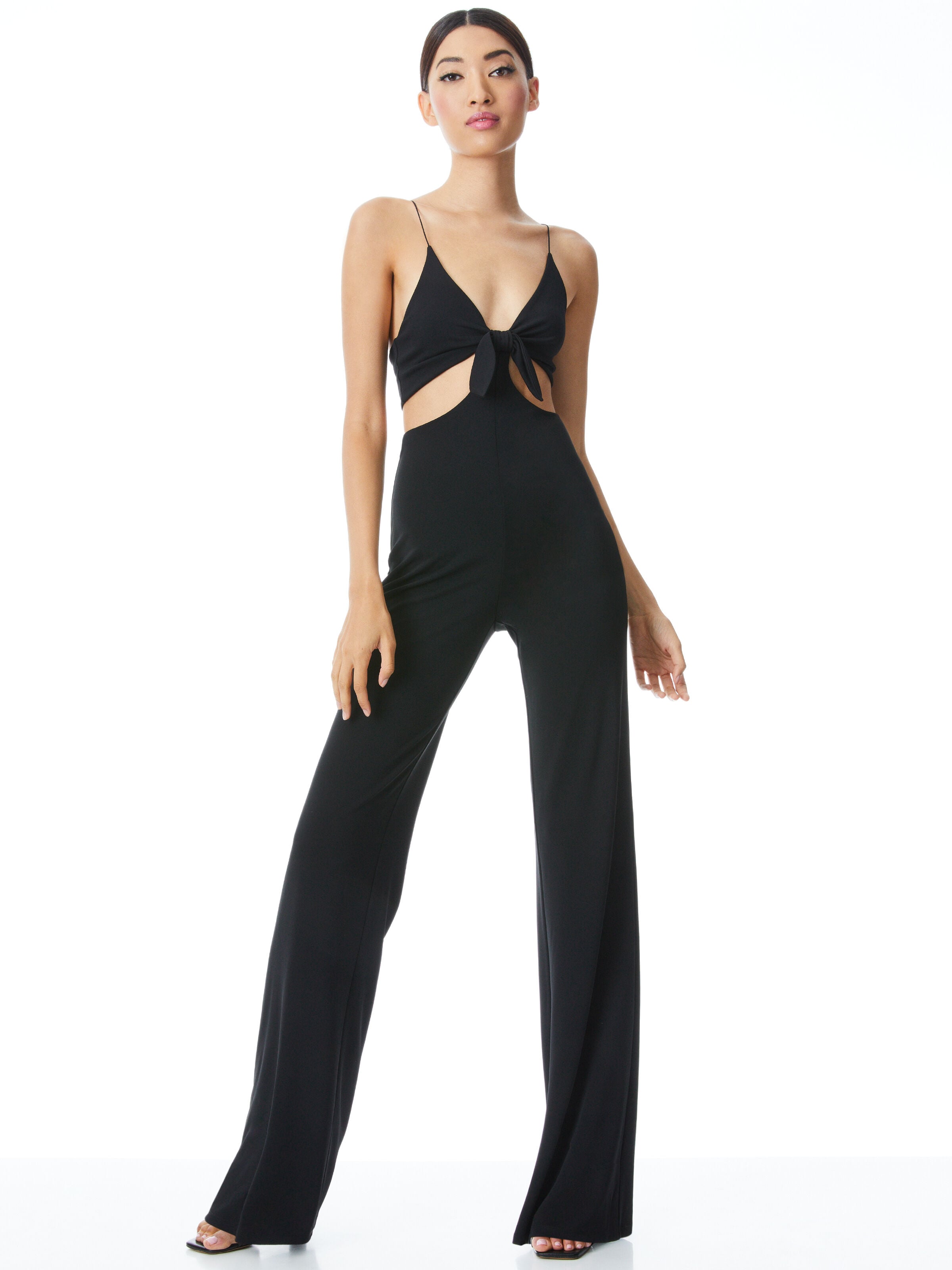 HAVANA FRONT TIE JUMPSUIT