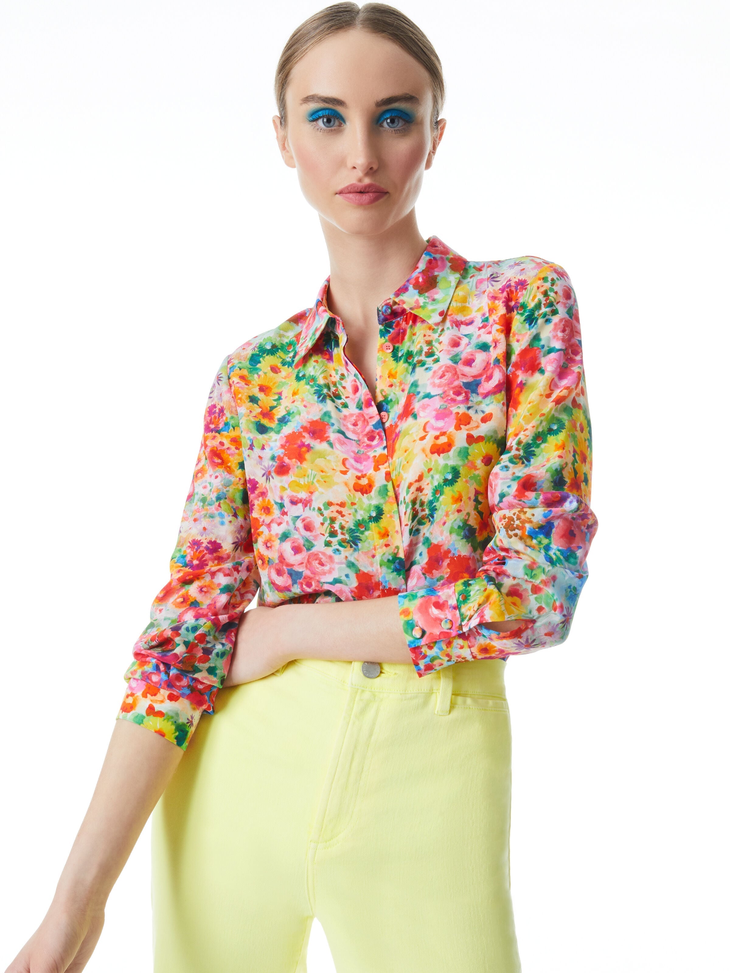 WILLA SILK BLOUSE