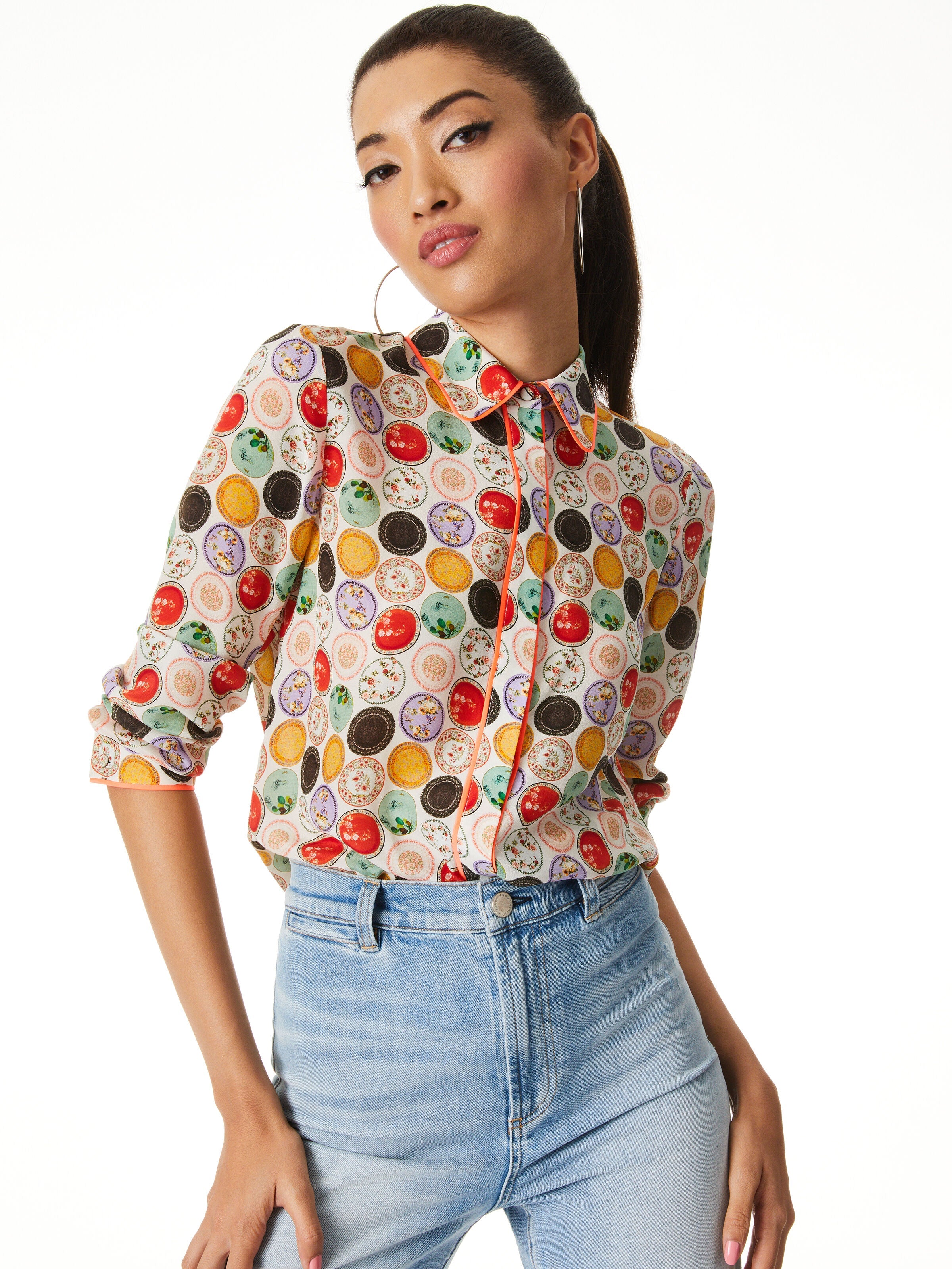 WILLA SILK BLOUSE
