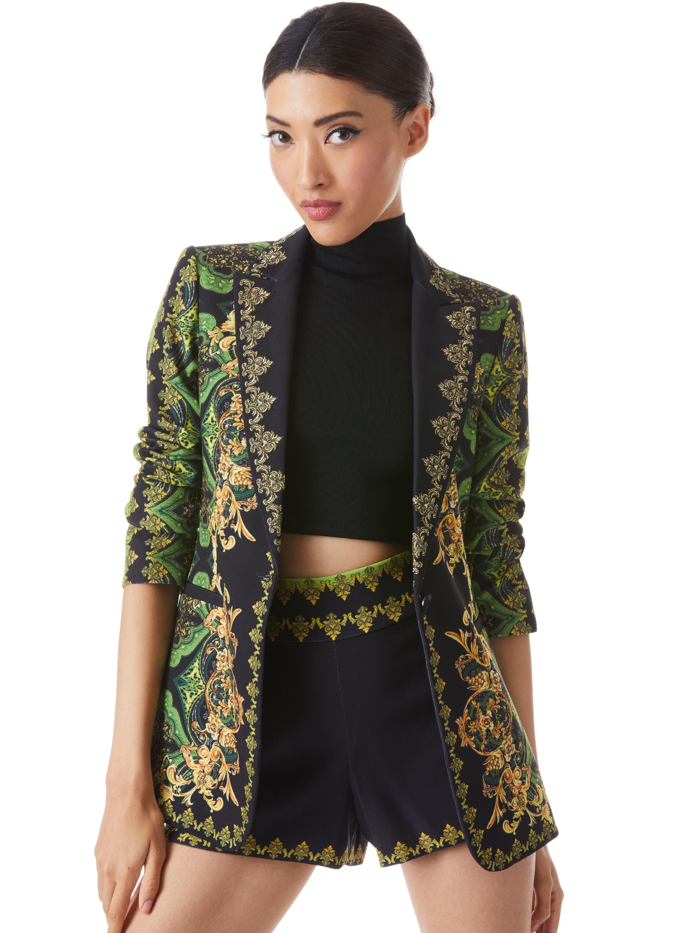 BREANN EMBROIDERED BLAZER