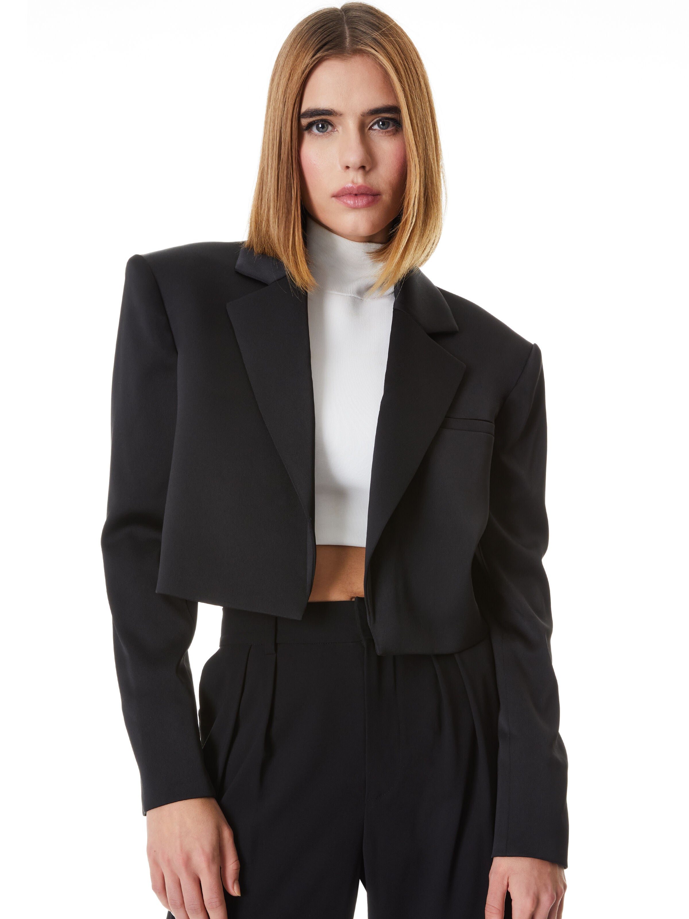SHAN CROPPED BLAZER