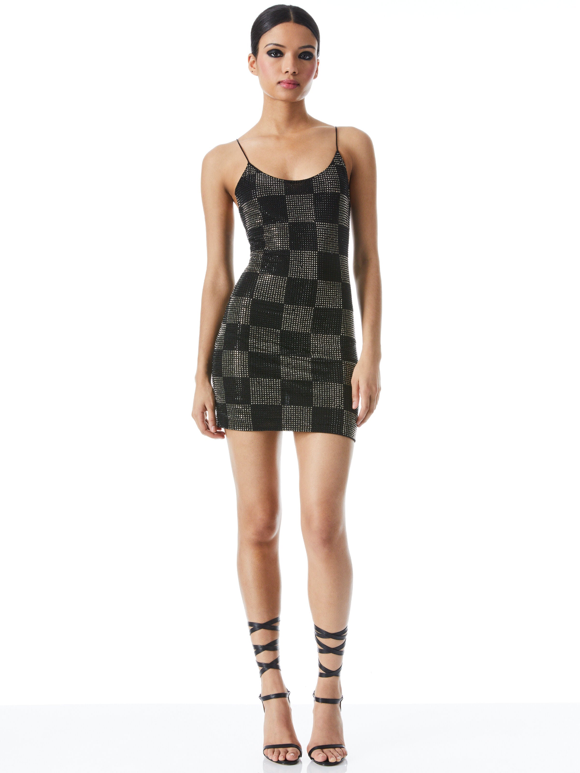 NELLE EMBELLISHED MINI DRESS