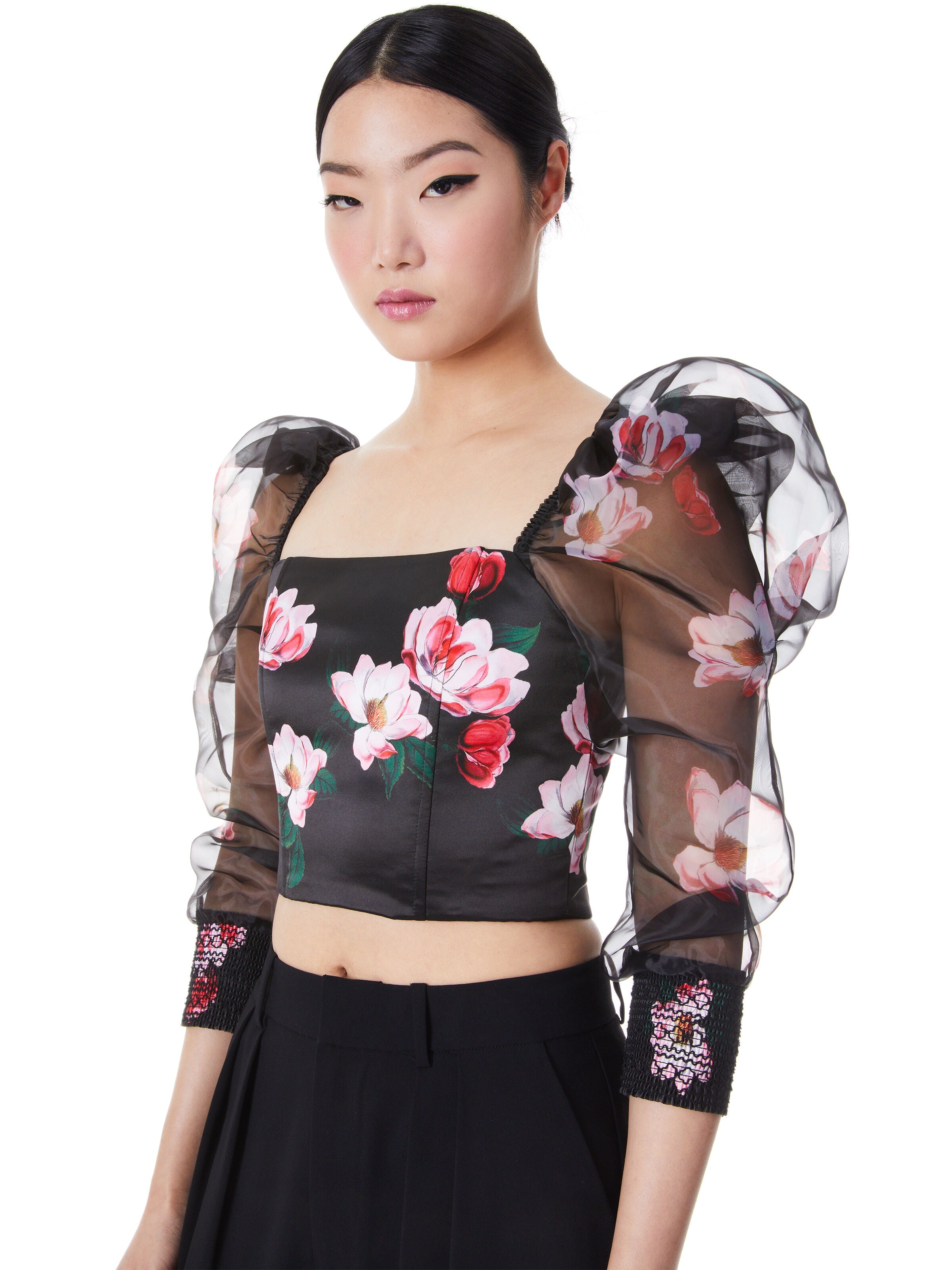 BAHARIA BUSTIER CROP TOP