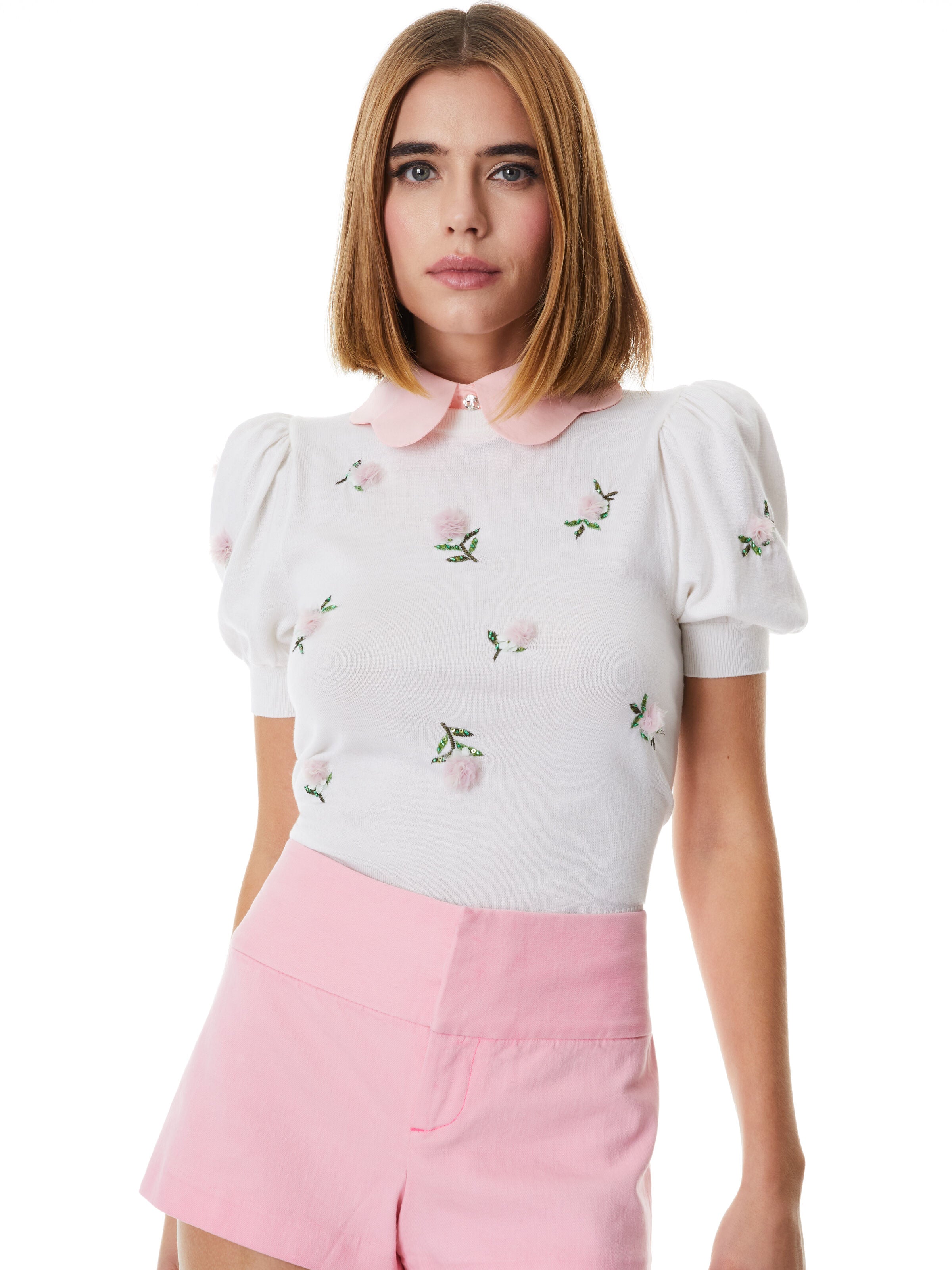 CHASE PUFF SLEEVE SWEATER