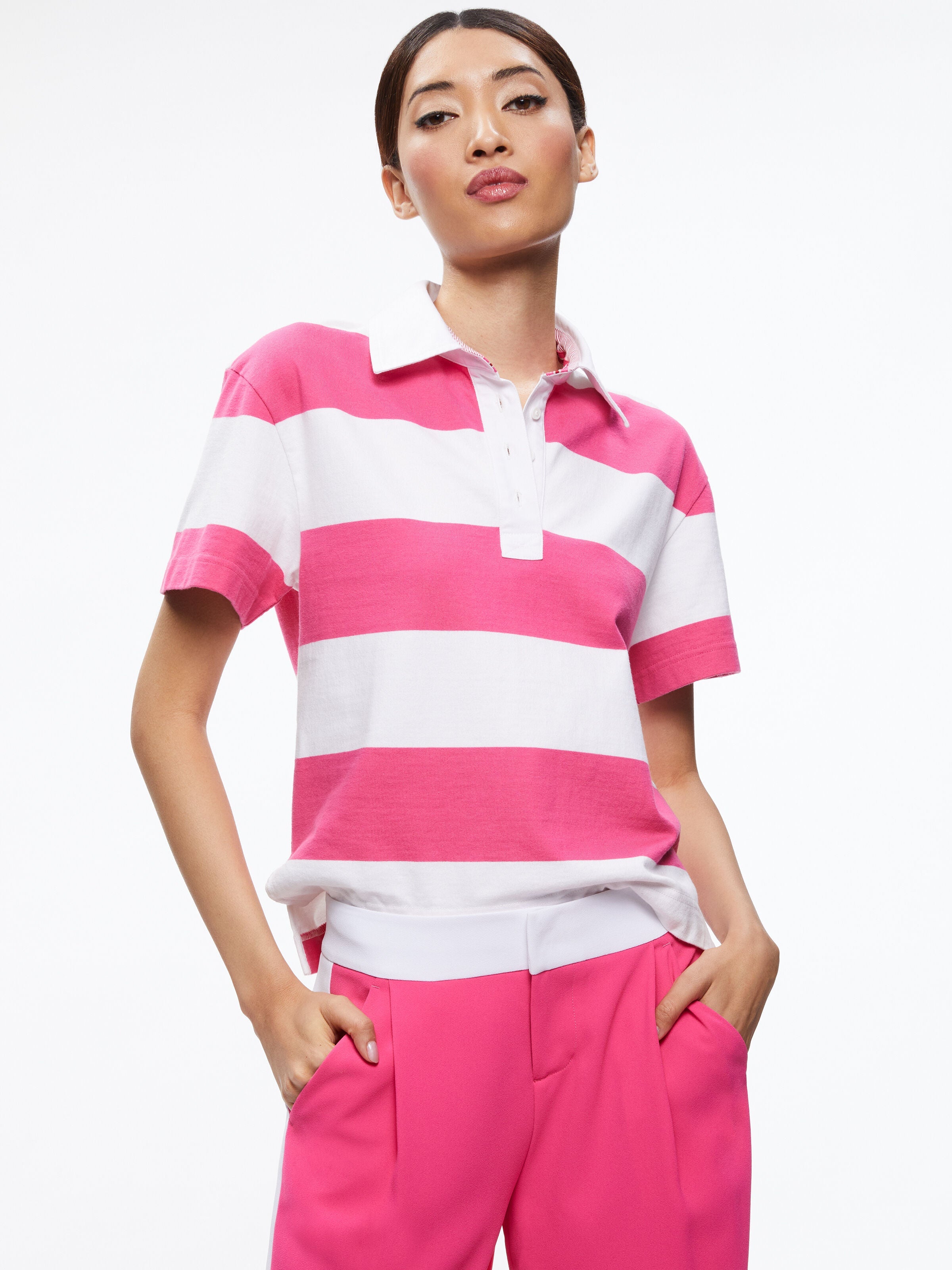 TREVA BOXY POLO SHIRT