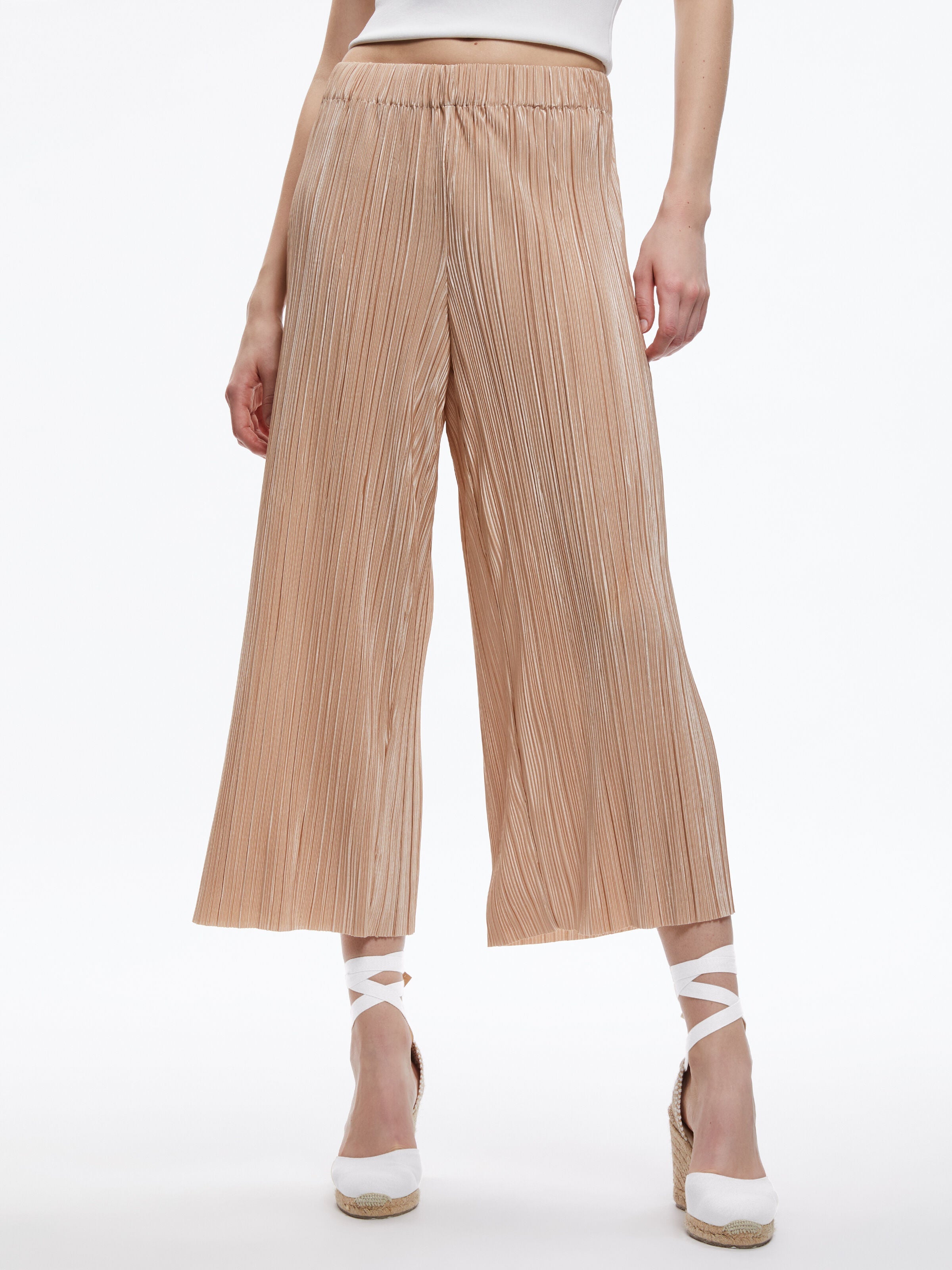 BENNY ELASTIC WAISTBAND ANKLE PANT