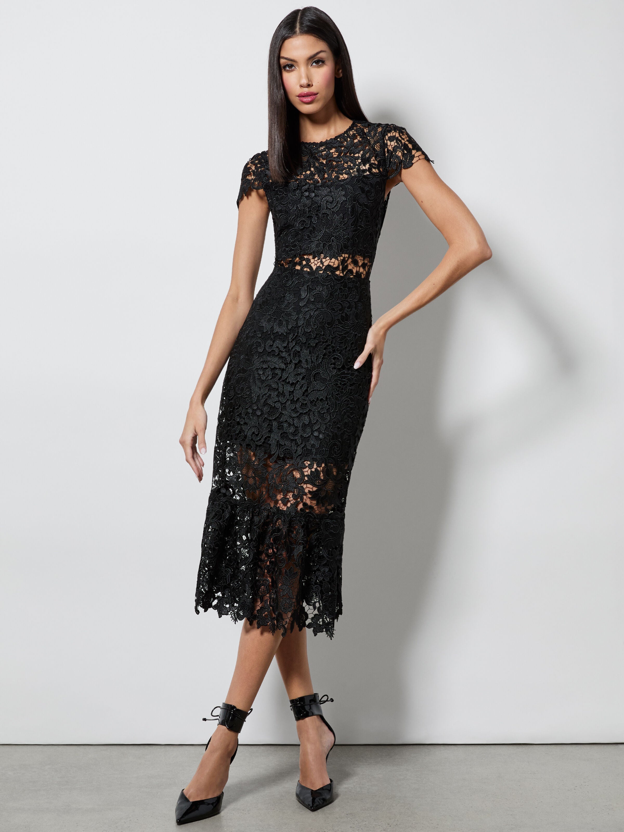 CLOVER OPEN BACK DRESS