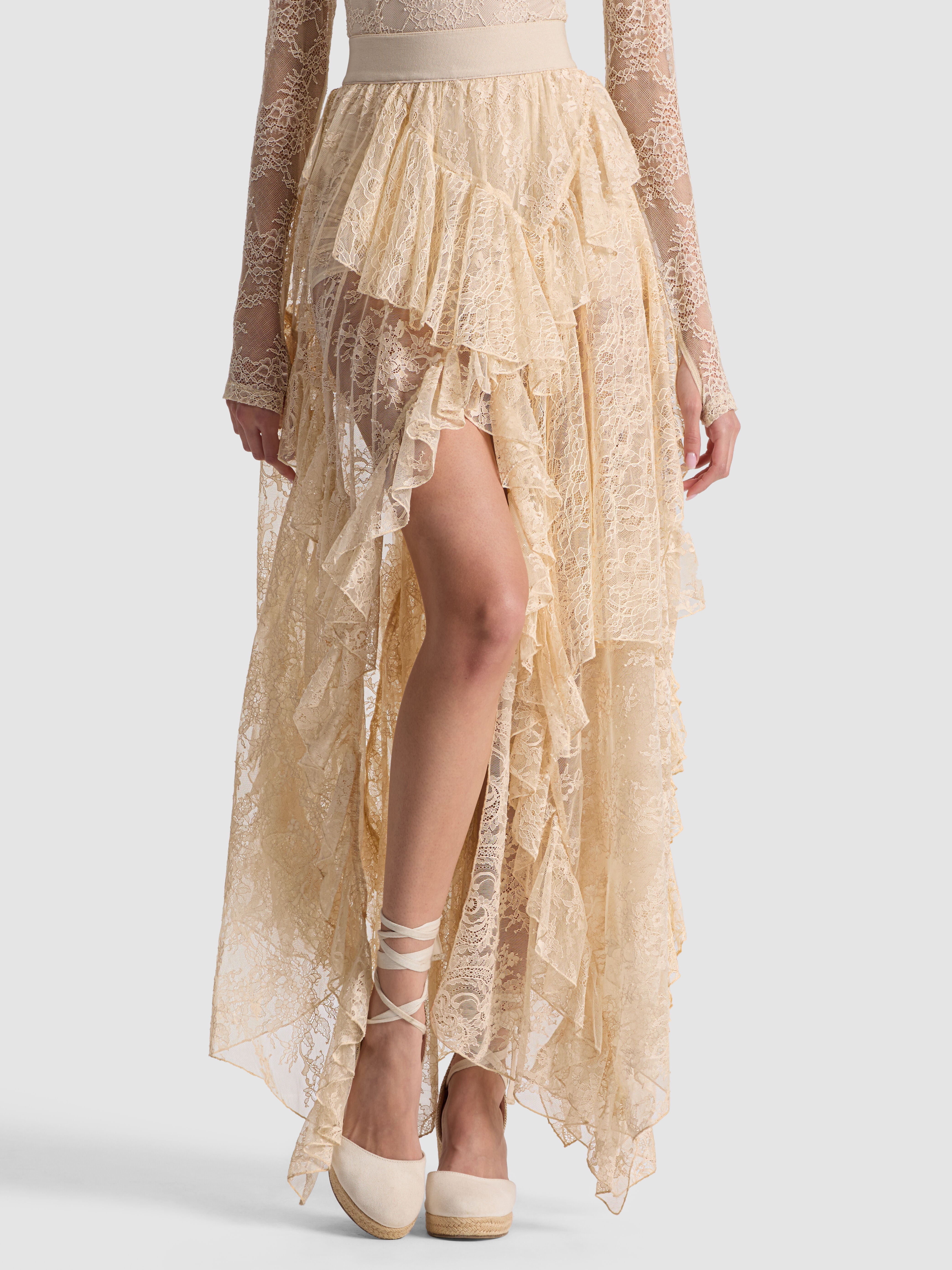 KARYS MIXED MEDIA SKIRT