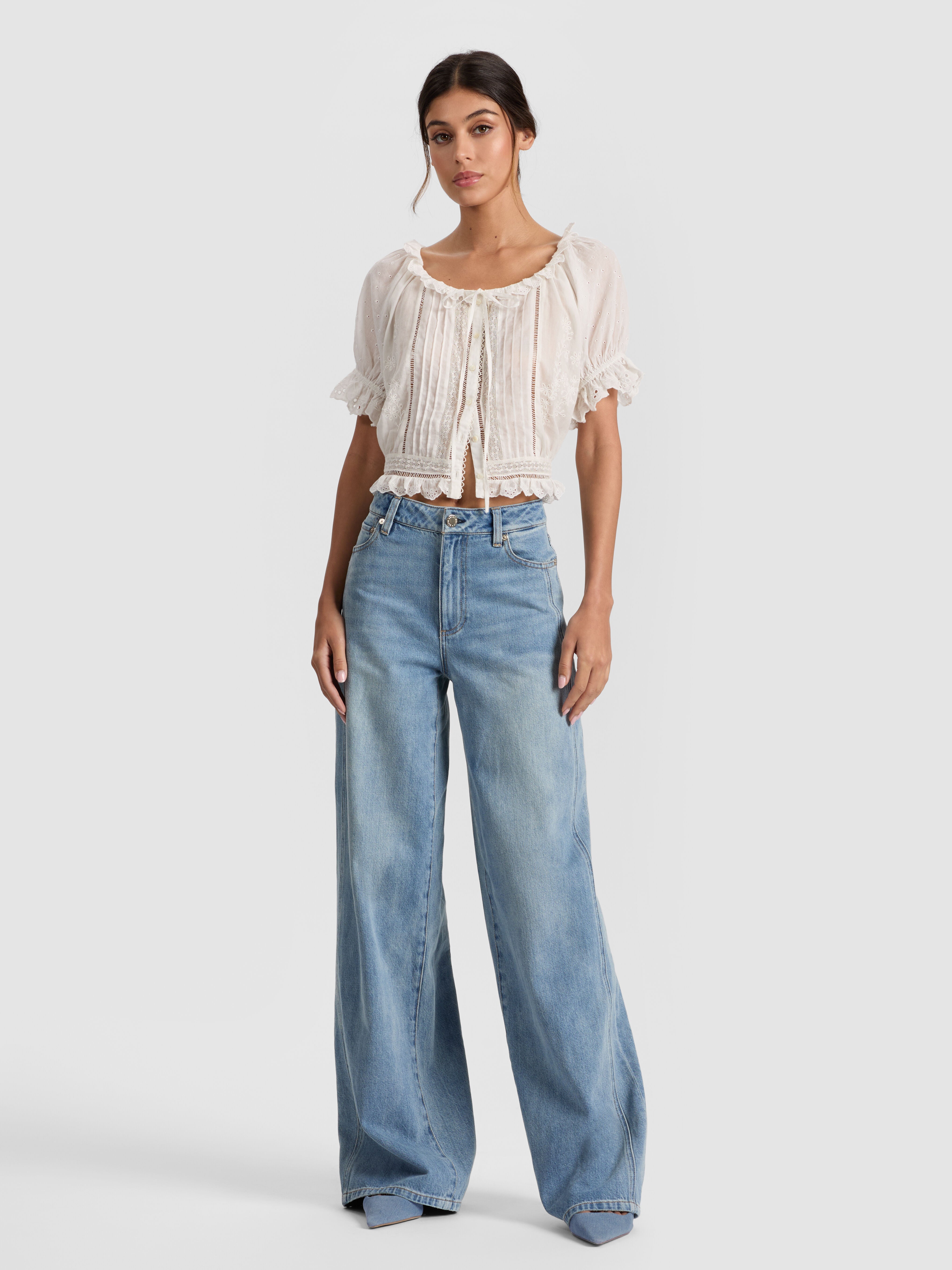 MCLAINE PUFF SLEEVE BLOUSE