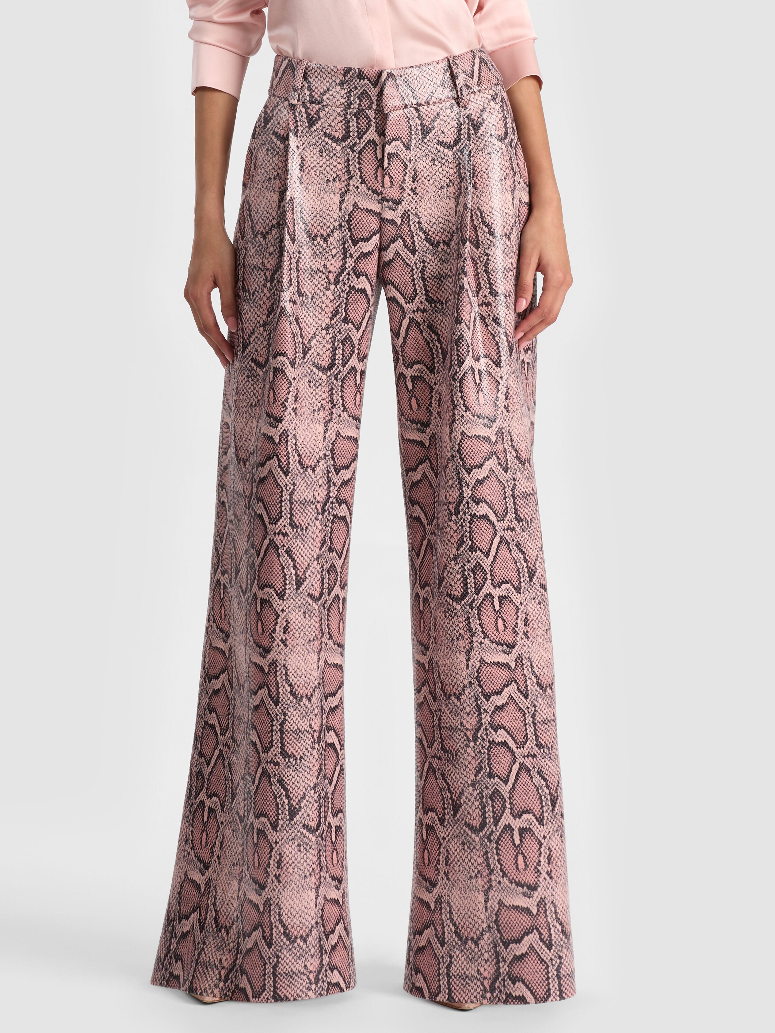 ERIC VEGAN SNAKESKIN PANT
