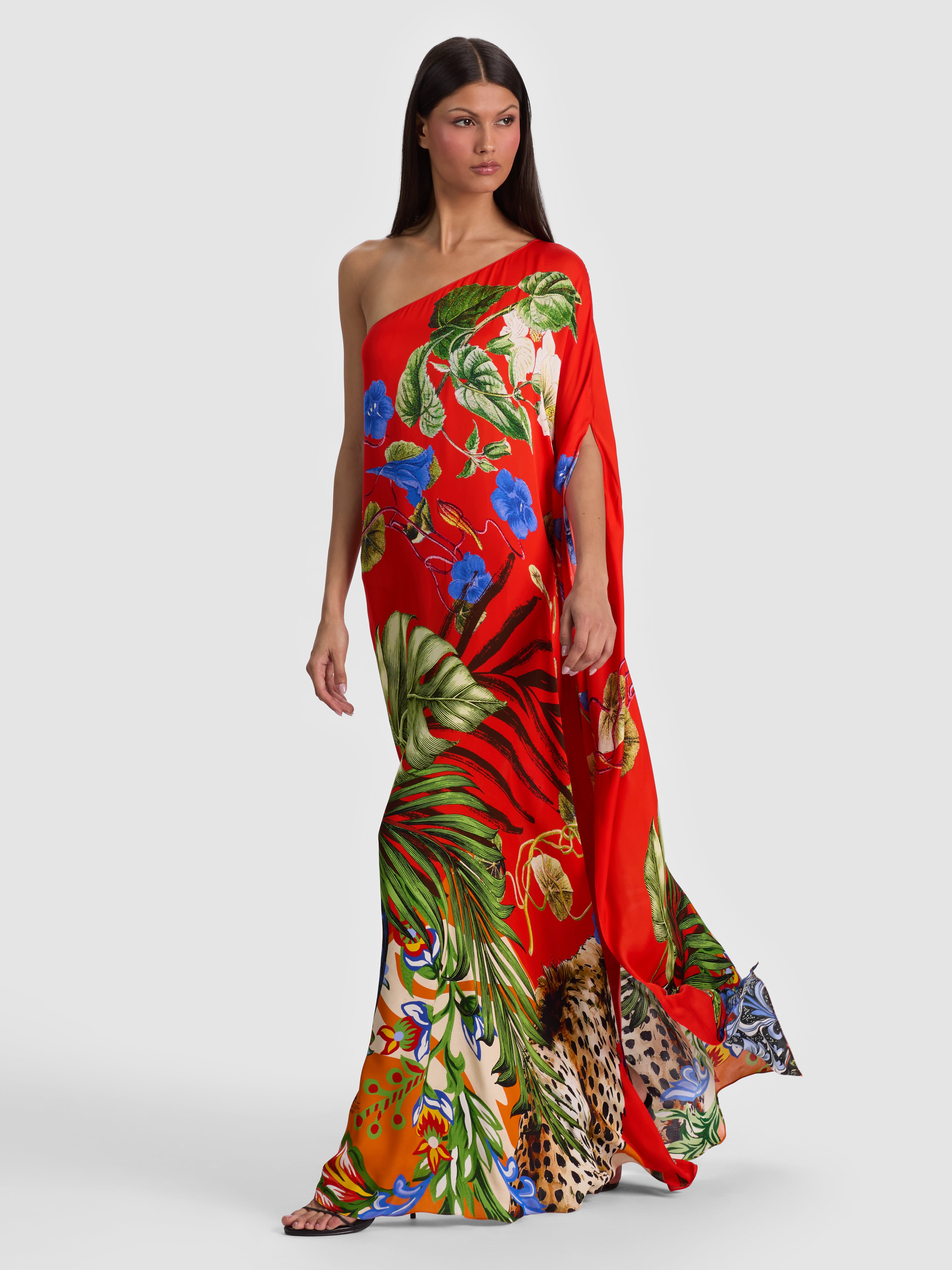 LINN ONE SHOULDER MAXI DRESS