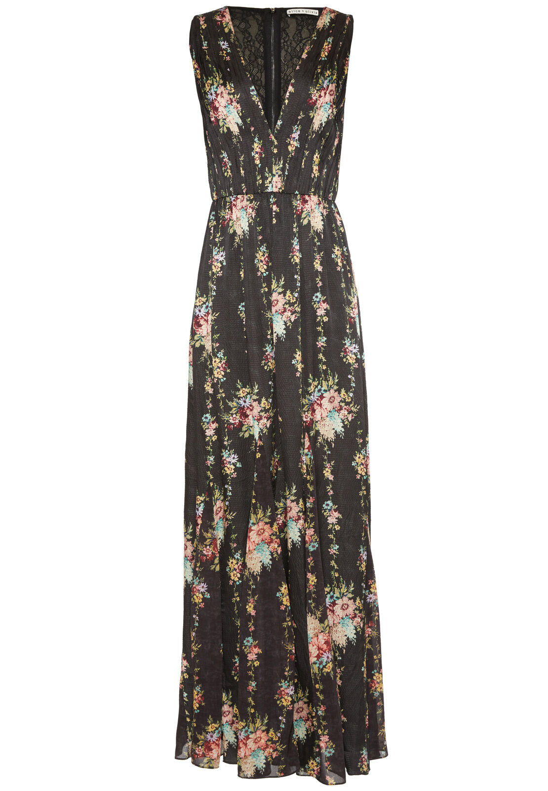 AVA MAXI DRESS W GODETS