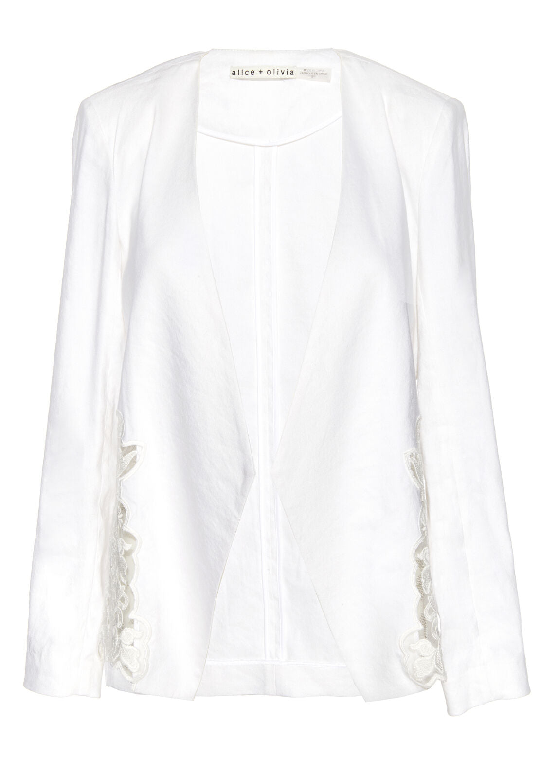 JENICE EMBR SIDE COMBO BLAZER