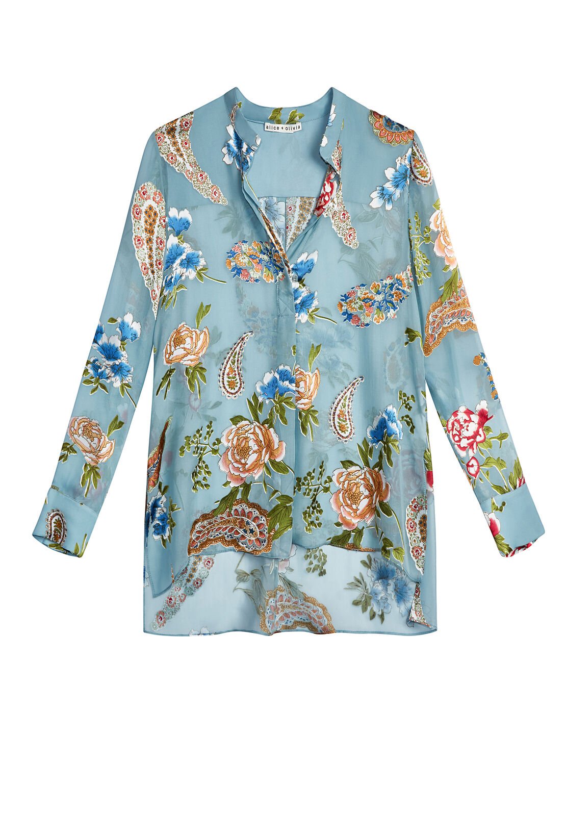 AMOS MOCK NK SIDE SLIT TUNIC