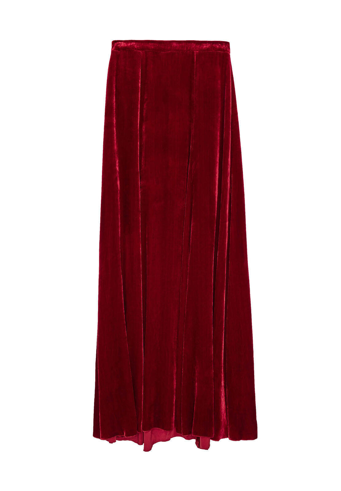 ATHENA VELVET MAXI SKIRT