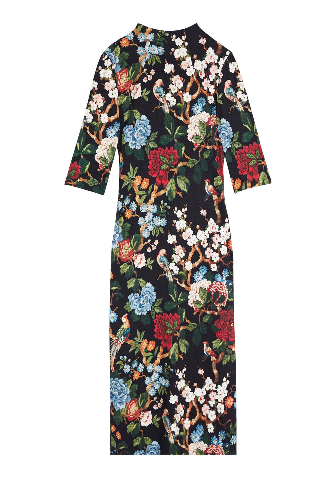 DELORA FITTED MOCK NK DRESS