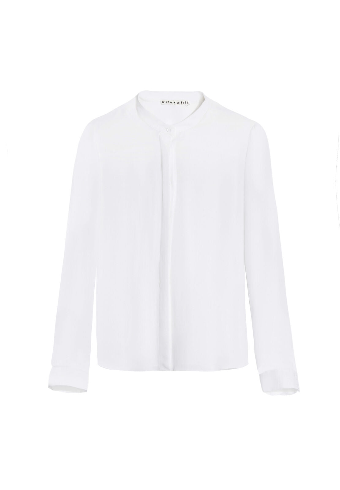 WILLA MANDARIN COLLAR PLKT TOP