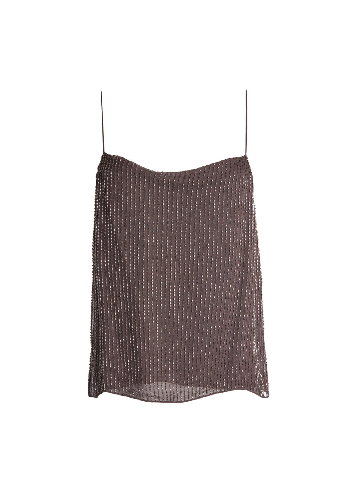 HARMON EMBELL DRAPEY SLIP TANK