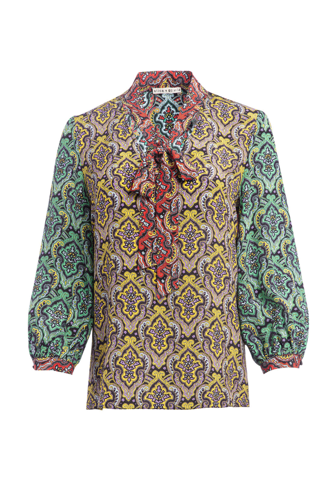 SHEILA BLOUSON SLV V NK TOP
