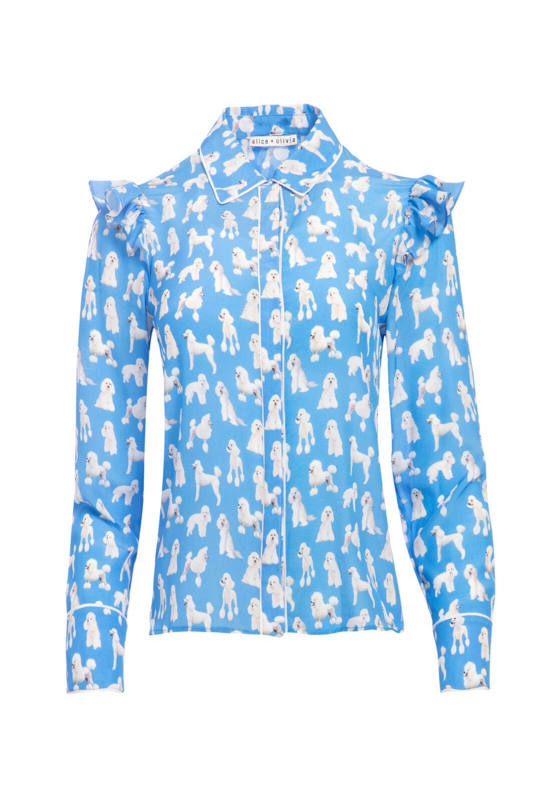 ZIMMER RUFFLE SLV BLOUSE
