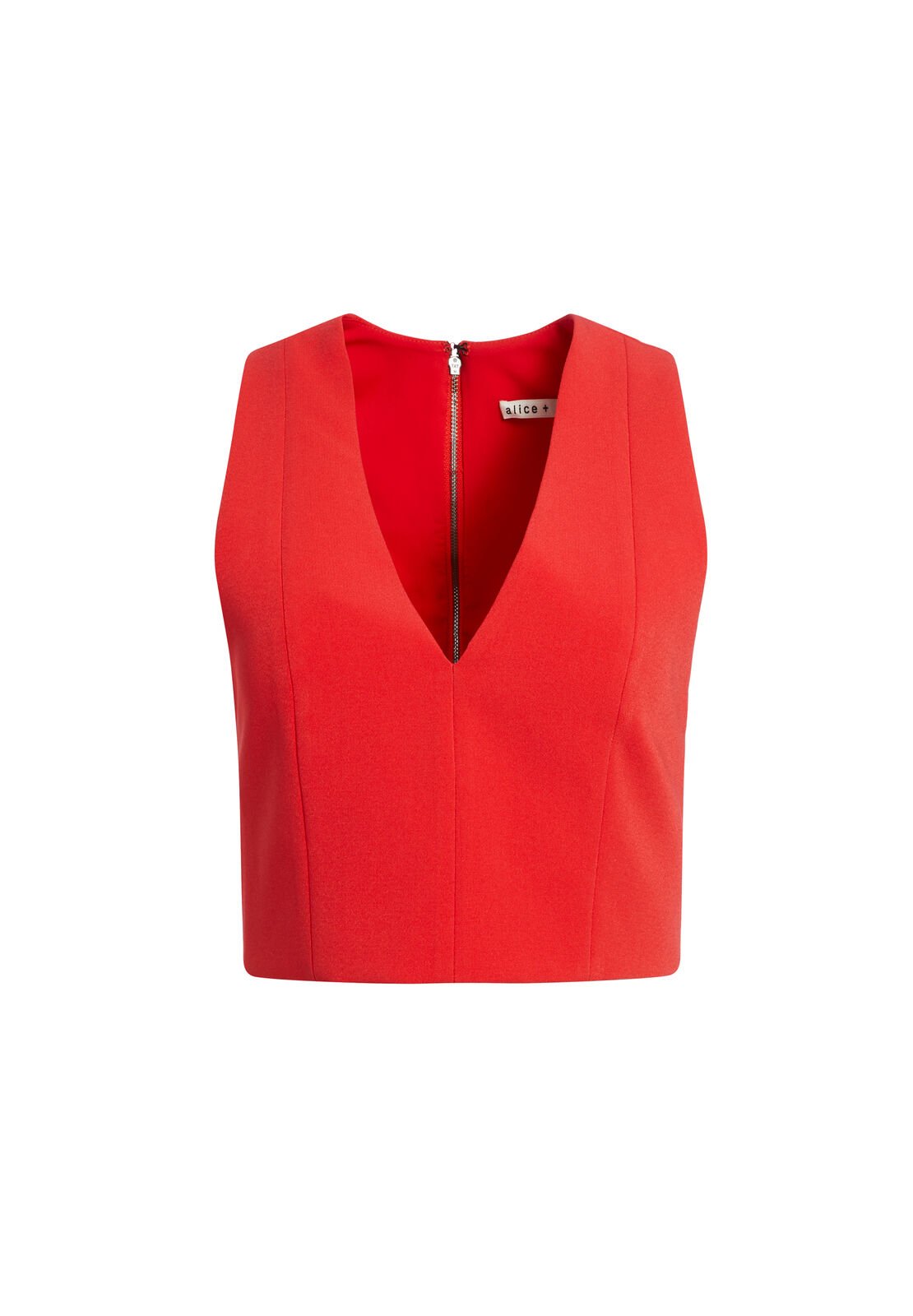 ALITA V-NECK CROP TOP