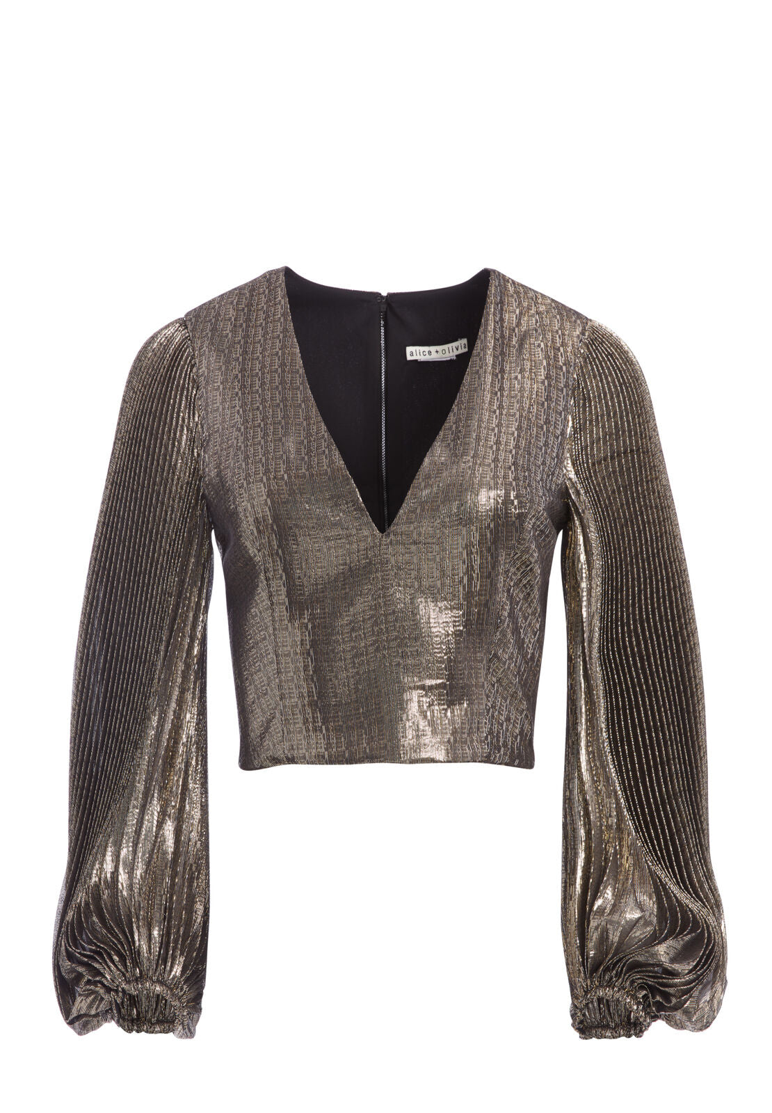 RANEE PLEATED SLEEVE BLOUSE
