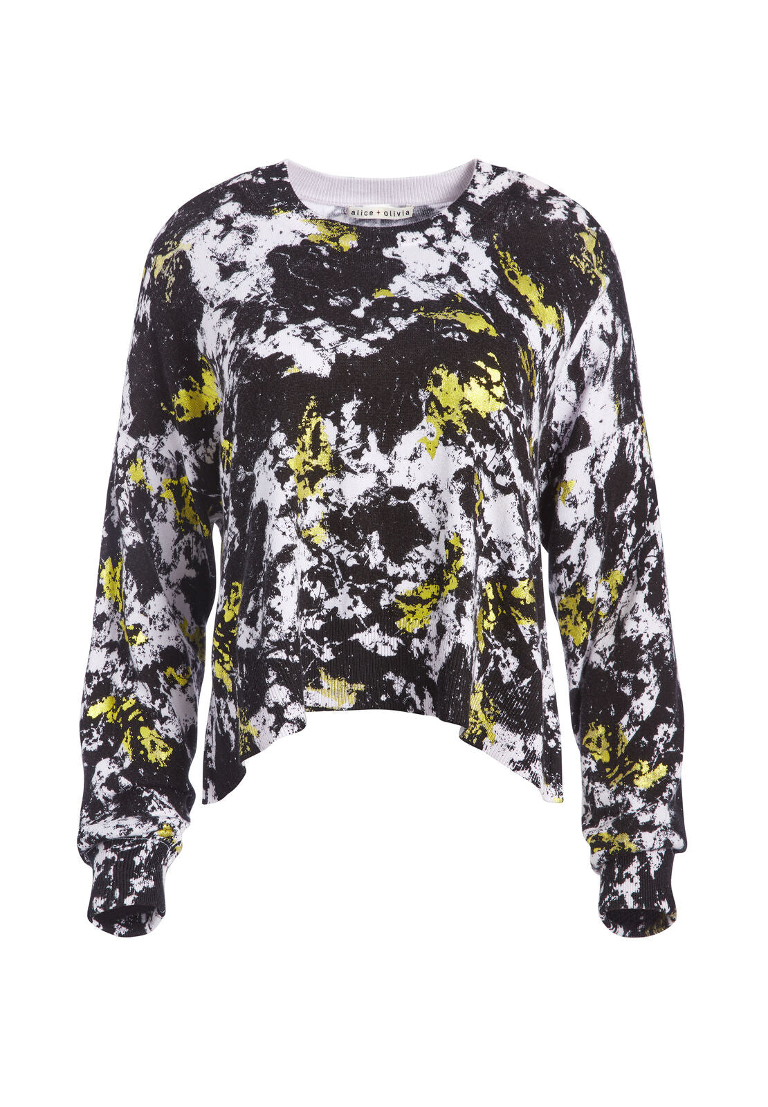 QUINTIN METALLIC PRINTED PULLOVER
