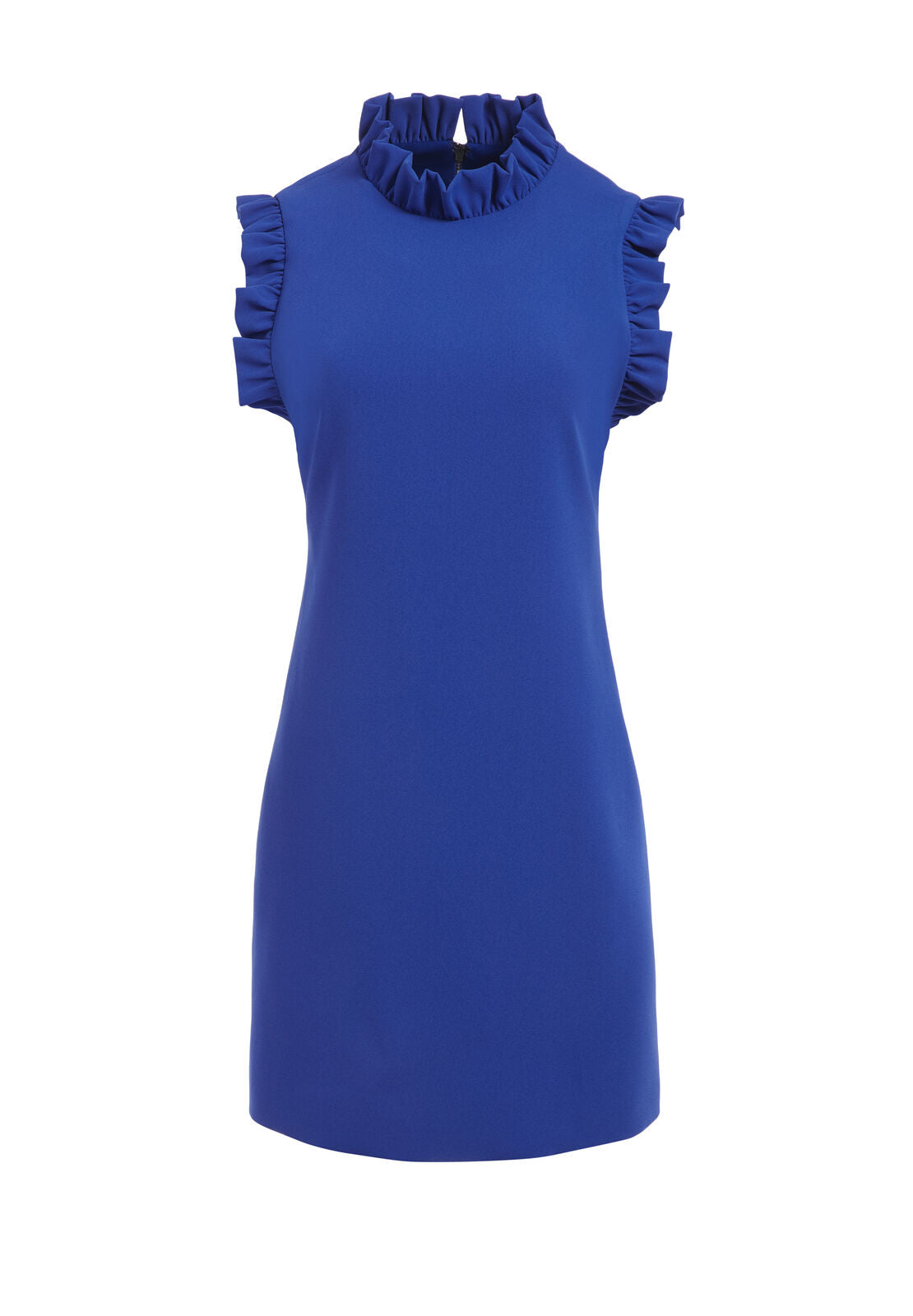 ELSA RUFFLE COLLAR MINI DRESS
