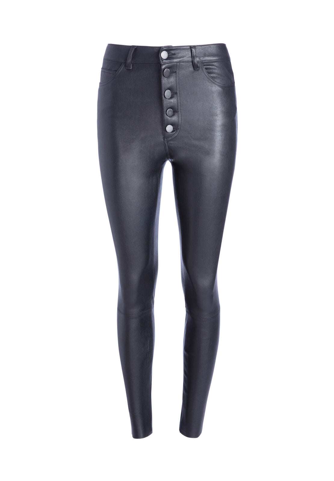 GOOD MIKAH LEATHER HIGH RISE PANT