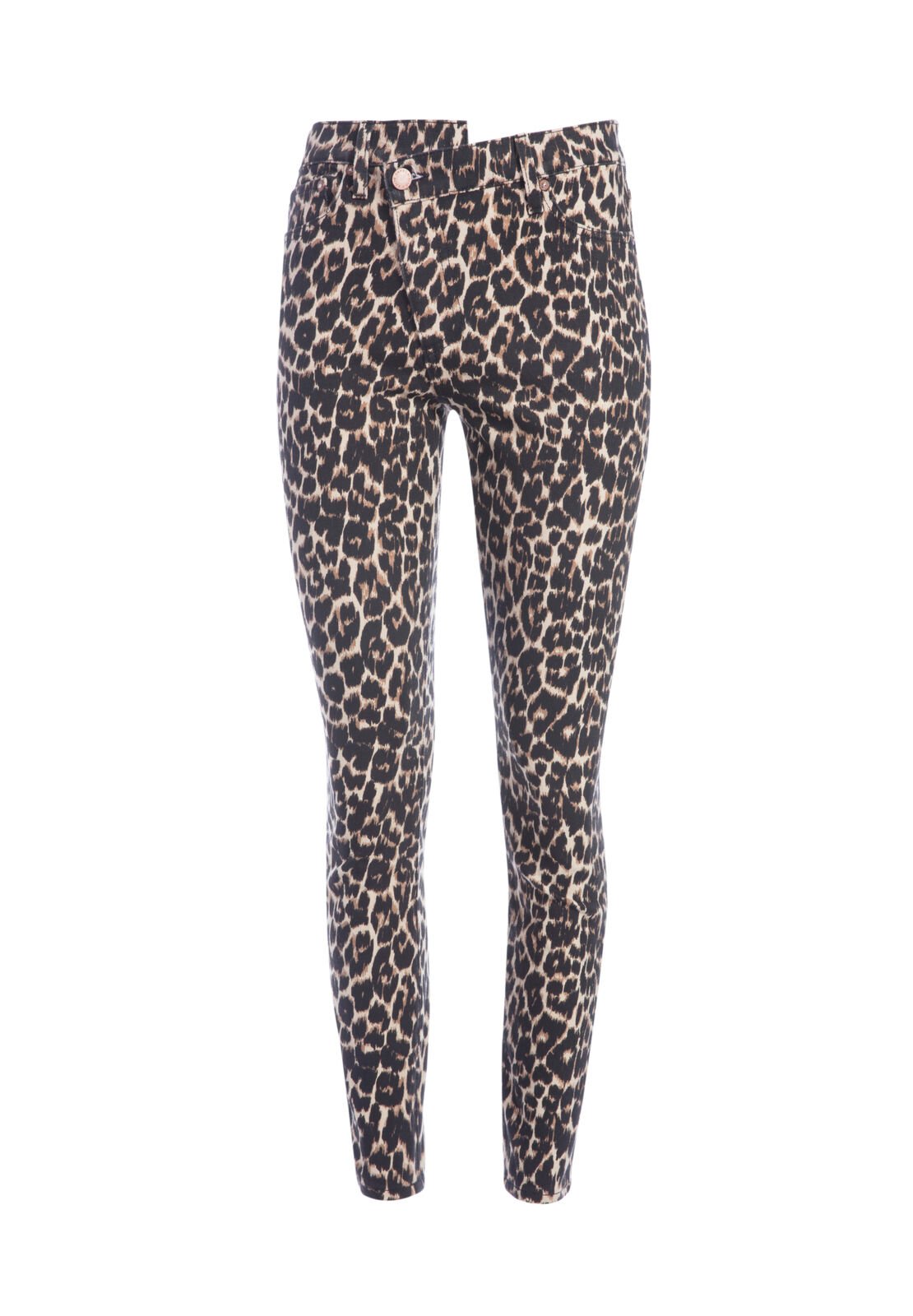 GOOD HIGH RISE LEOPARD SKINNY JEANS