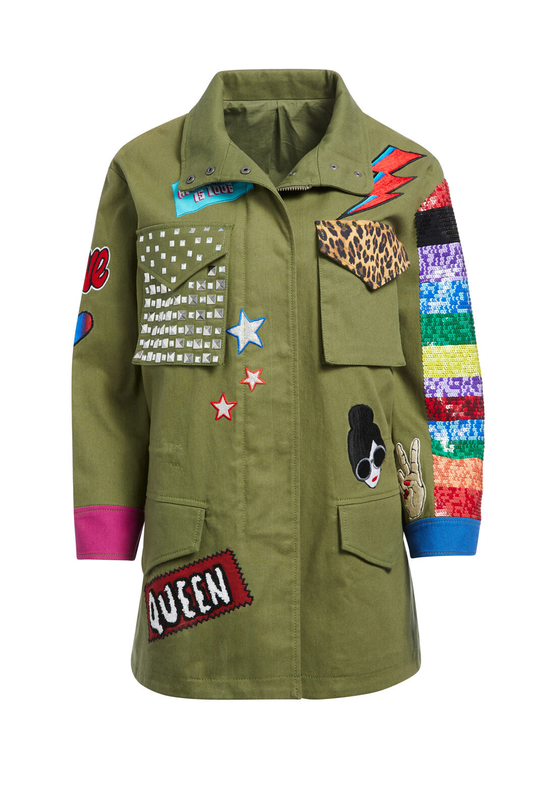 RUSSO PTCHWRK OVRSZD PARKA