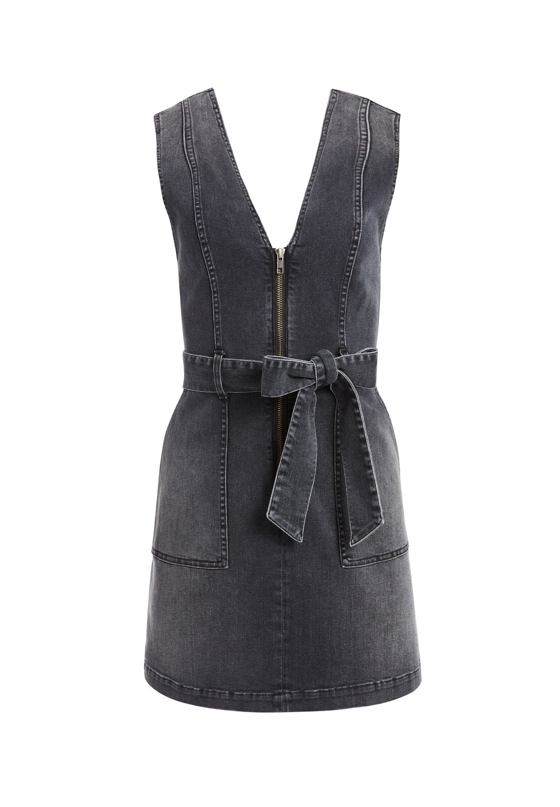 GORGEOUS V-NECK MINI DRESS