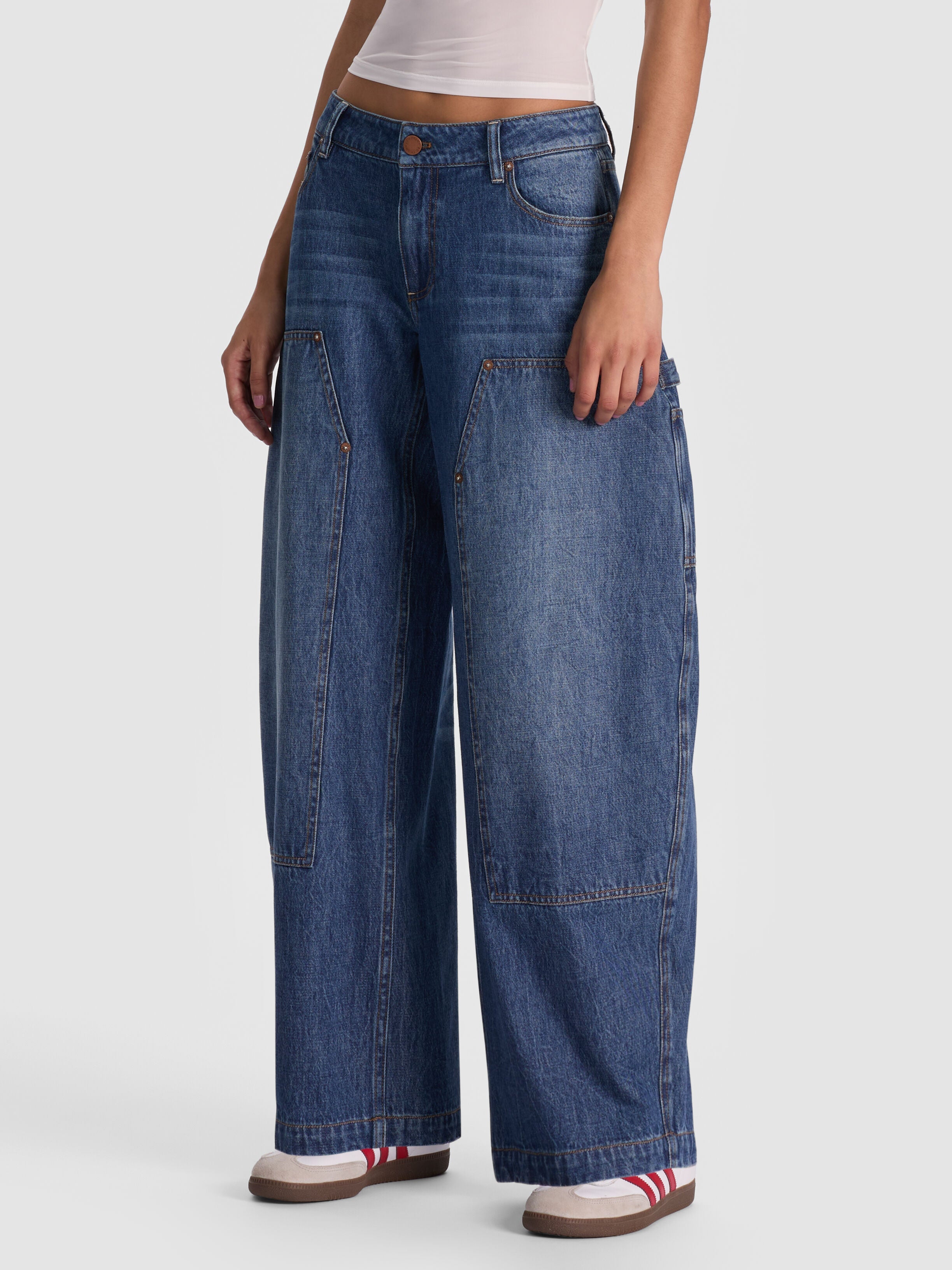 ANDIE CARPENTER BARREL JEAN