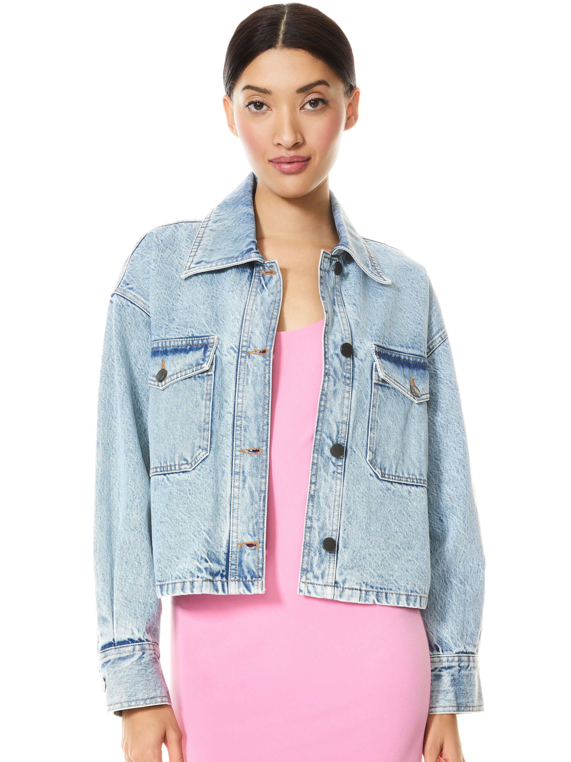 DEAN BOXY CROPPED JACKET