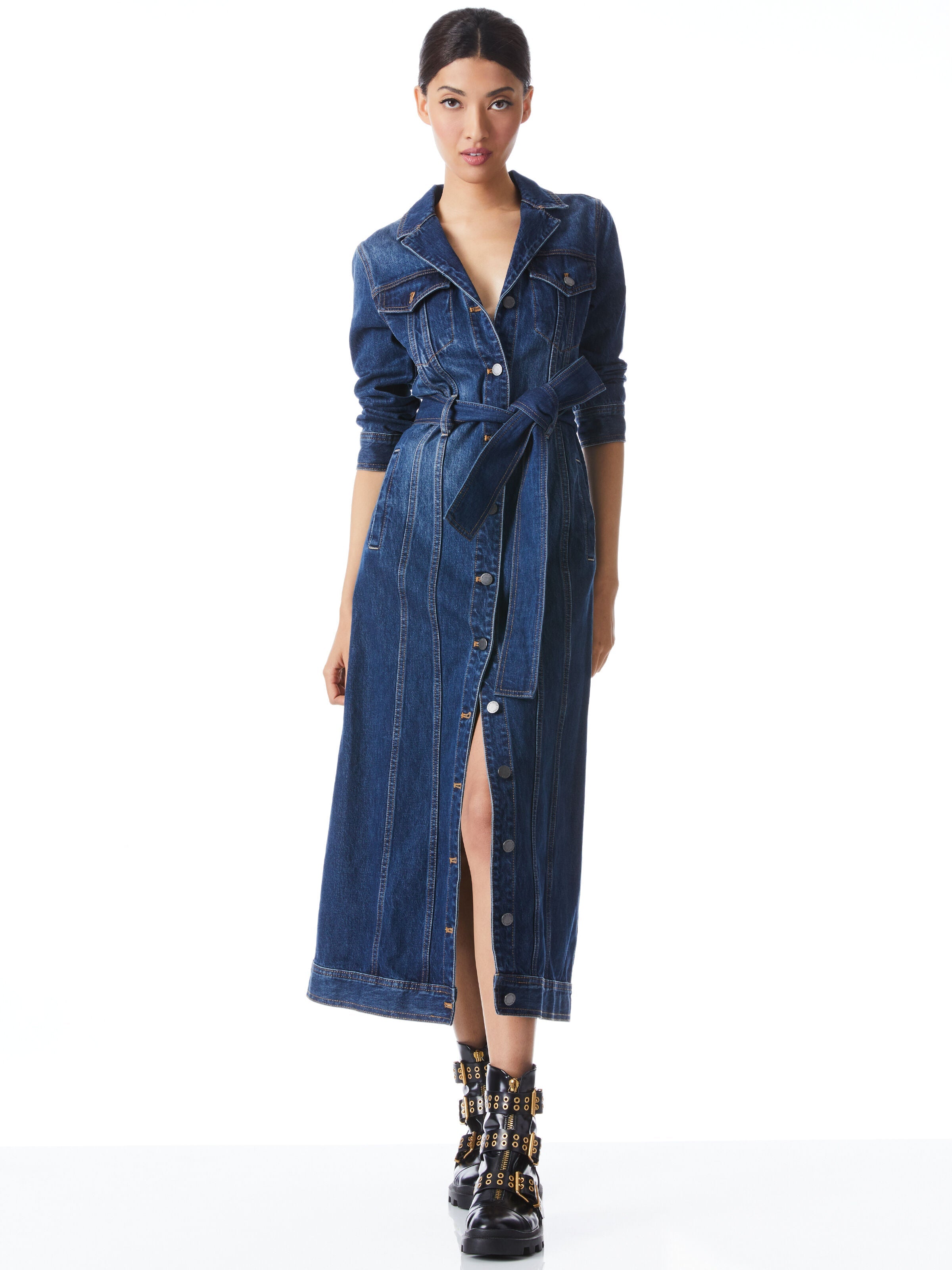 DAREN MAXI DENIM JACKET