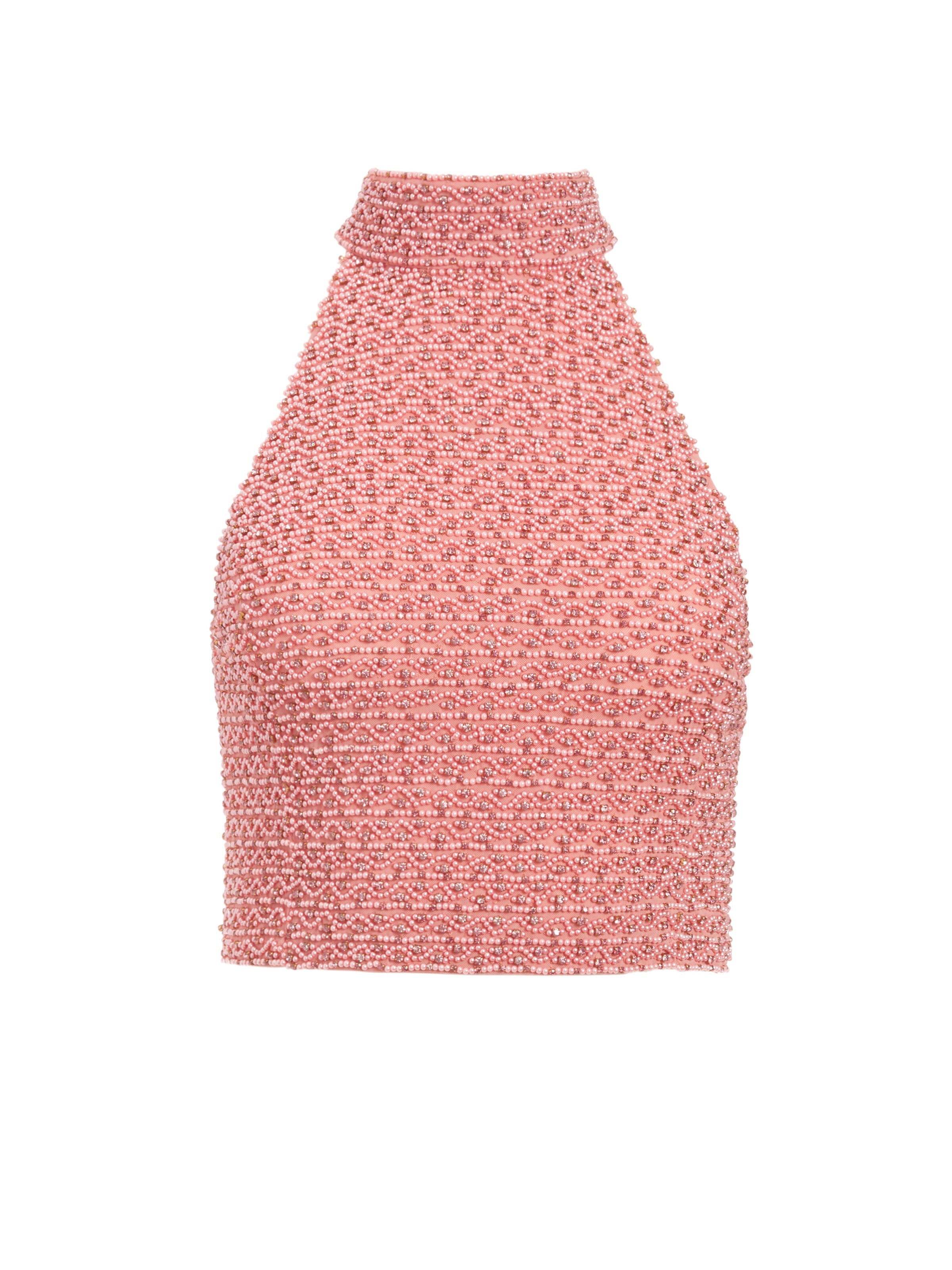 ENYA BEADED CROP TOP