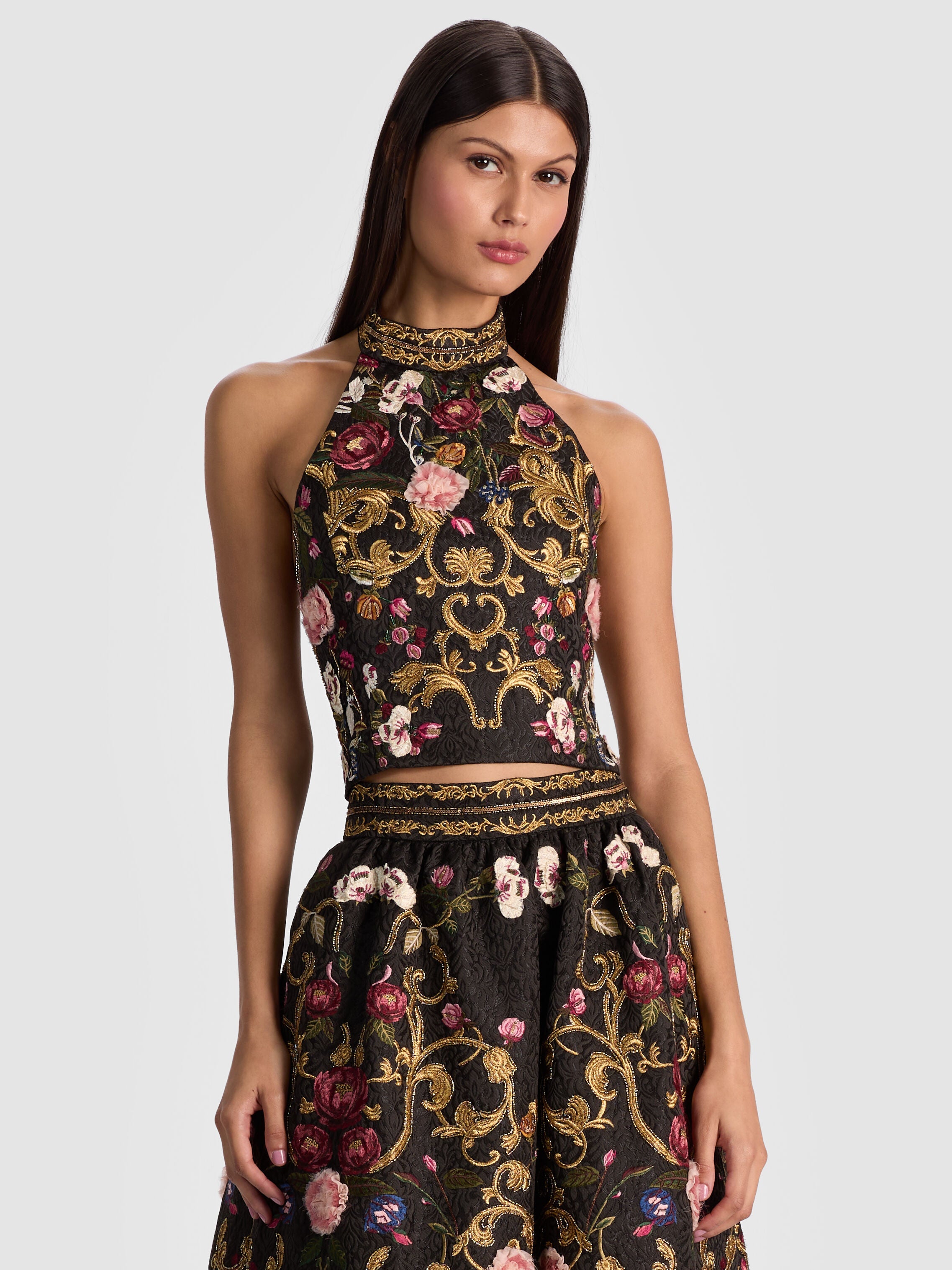 GATZ EMBELLISHED TOP